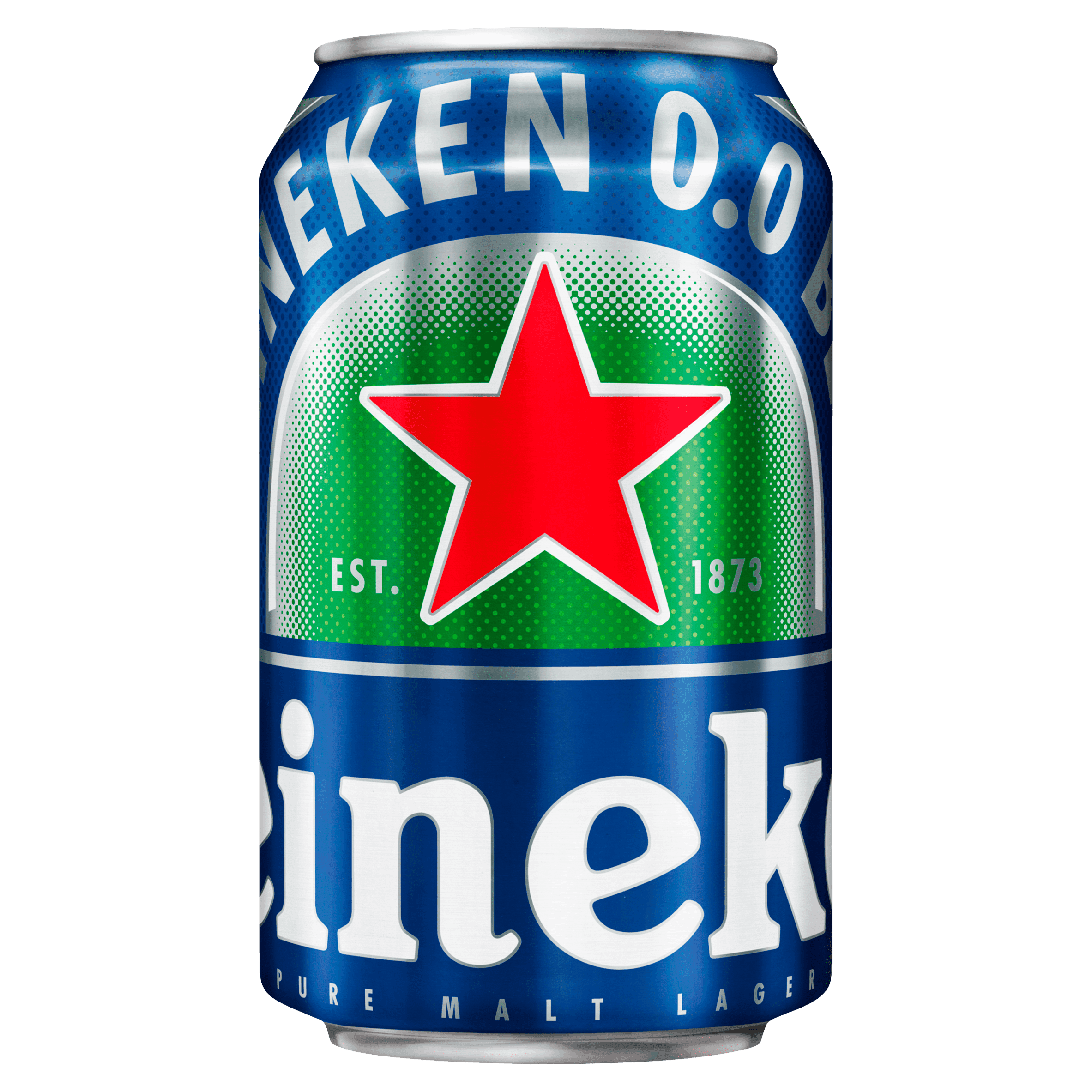 Heineken Premium pilsener 0.0 bier blik