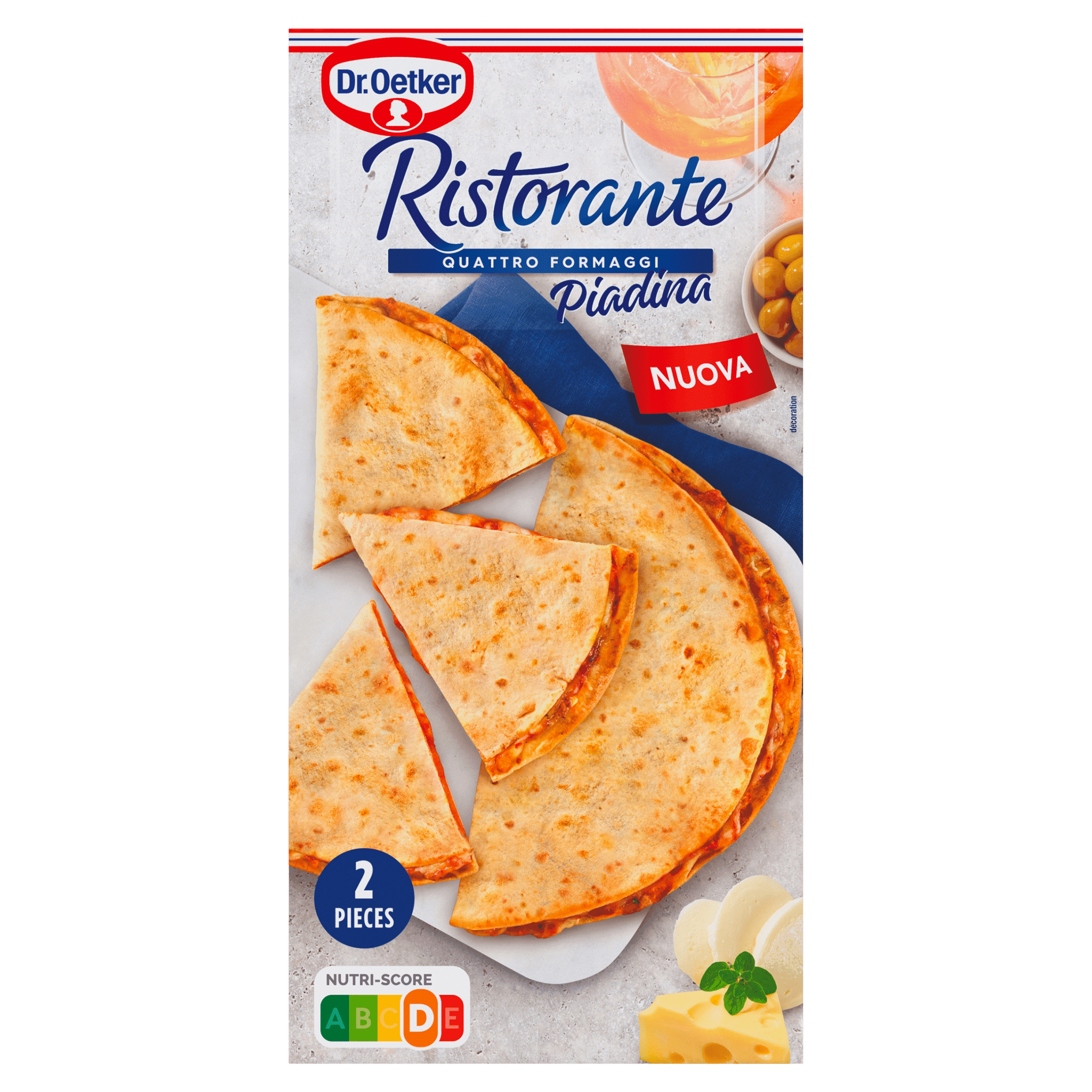 Dr. Oetker Ristorante piadina 4 kazen flatbread