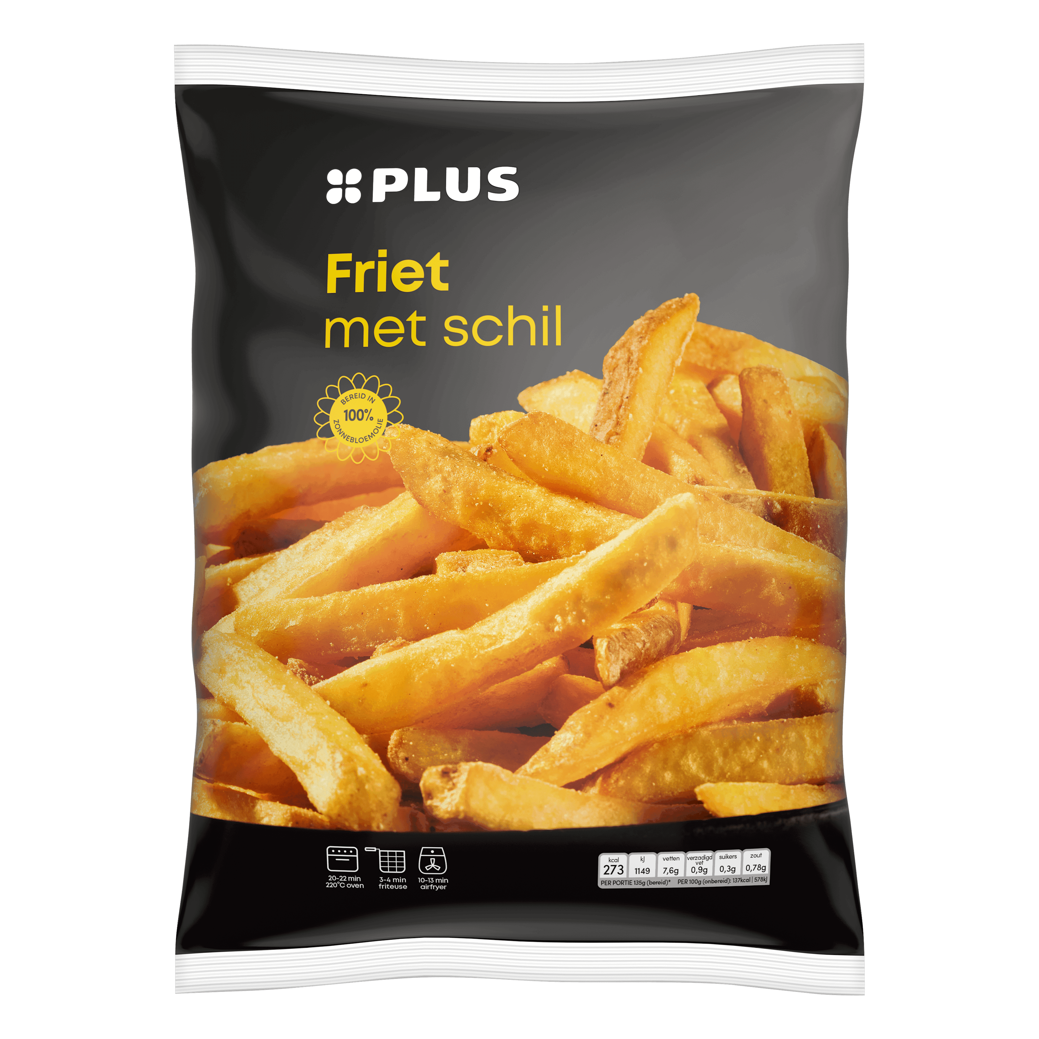 PLUS Friet met schil