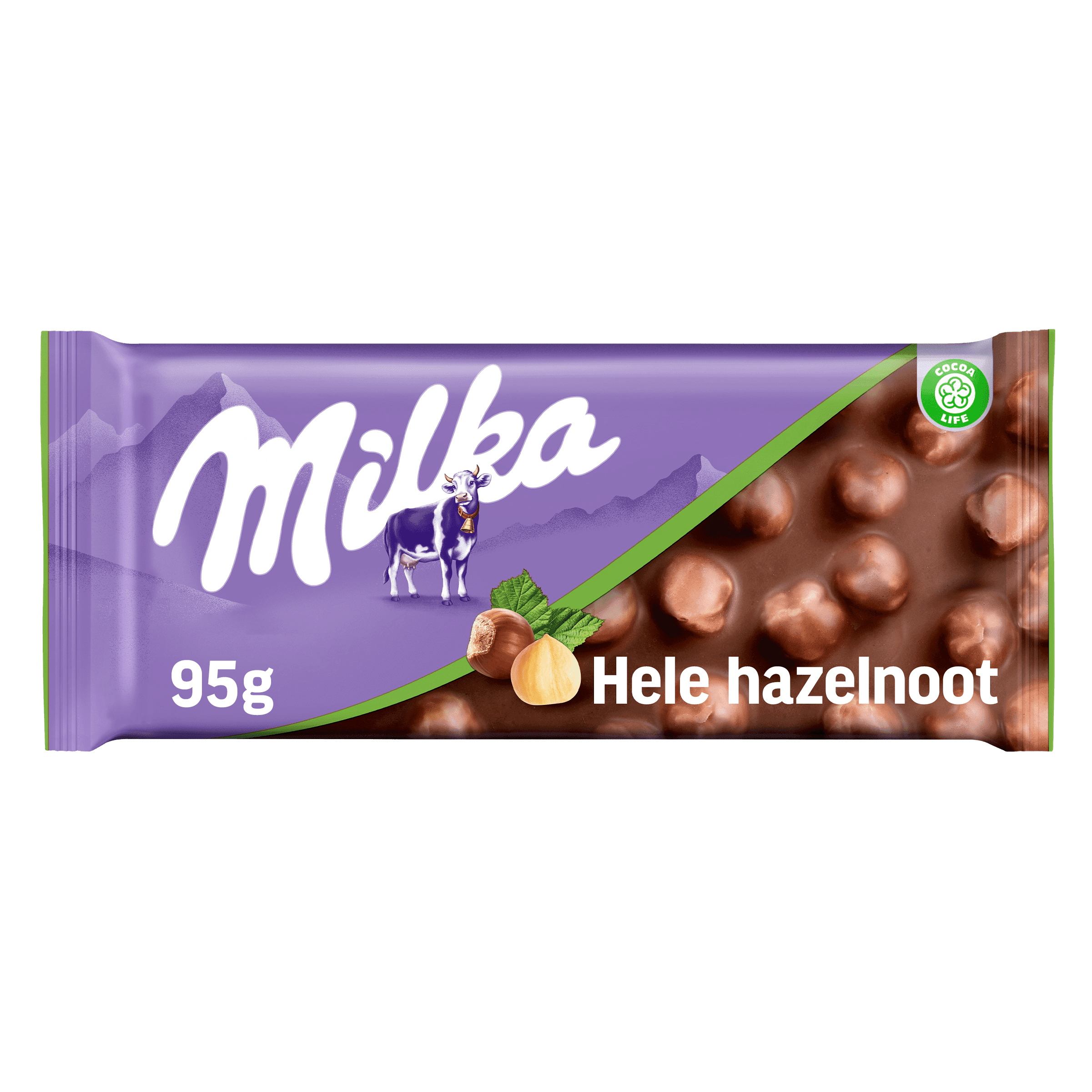 Milka Chocoladereep Hele Noot