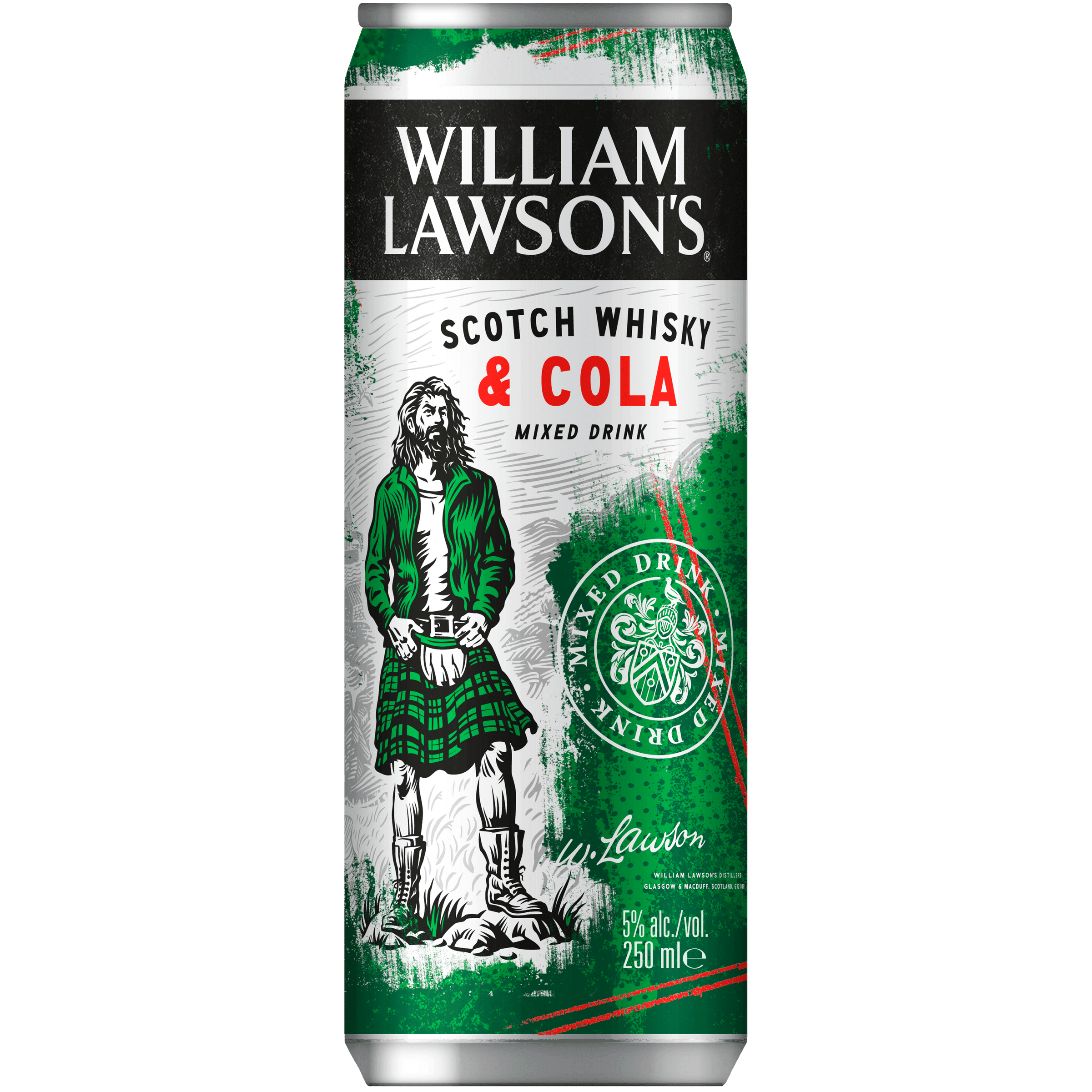 William Lawson's Whiskey cola