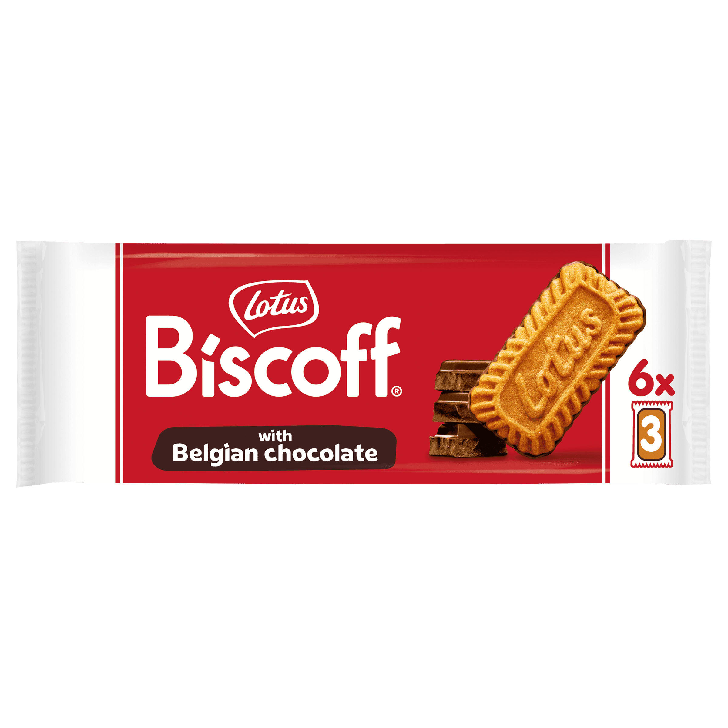 Lotus Biscoff met belgische chocolade