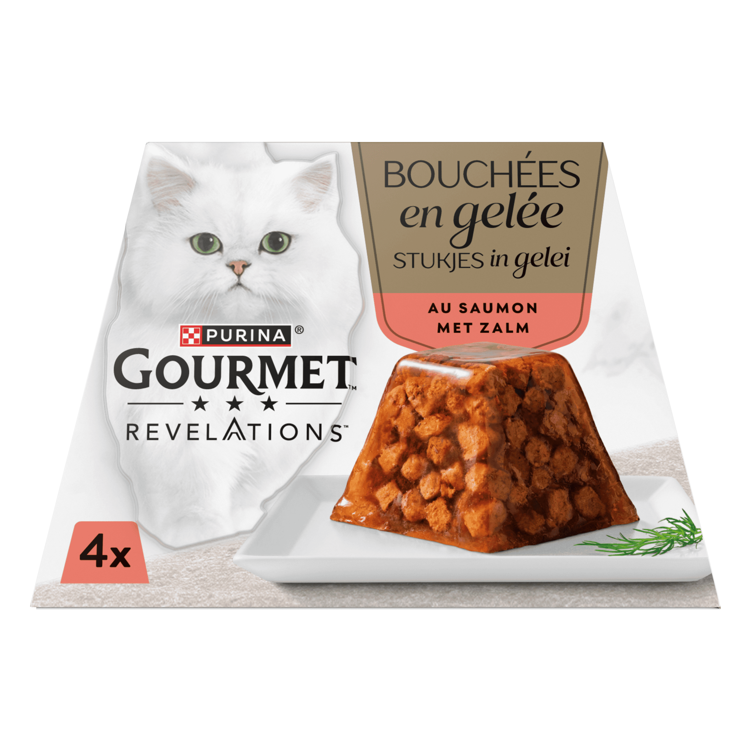 Gourmet revelations stukjes in gelei zalm