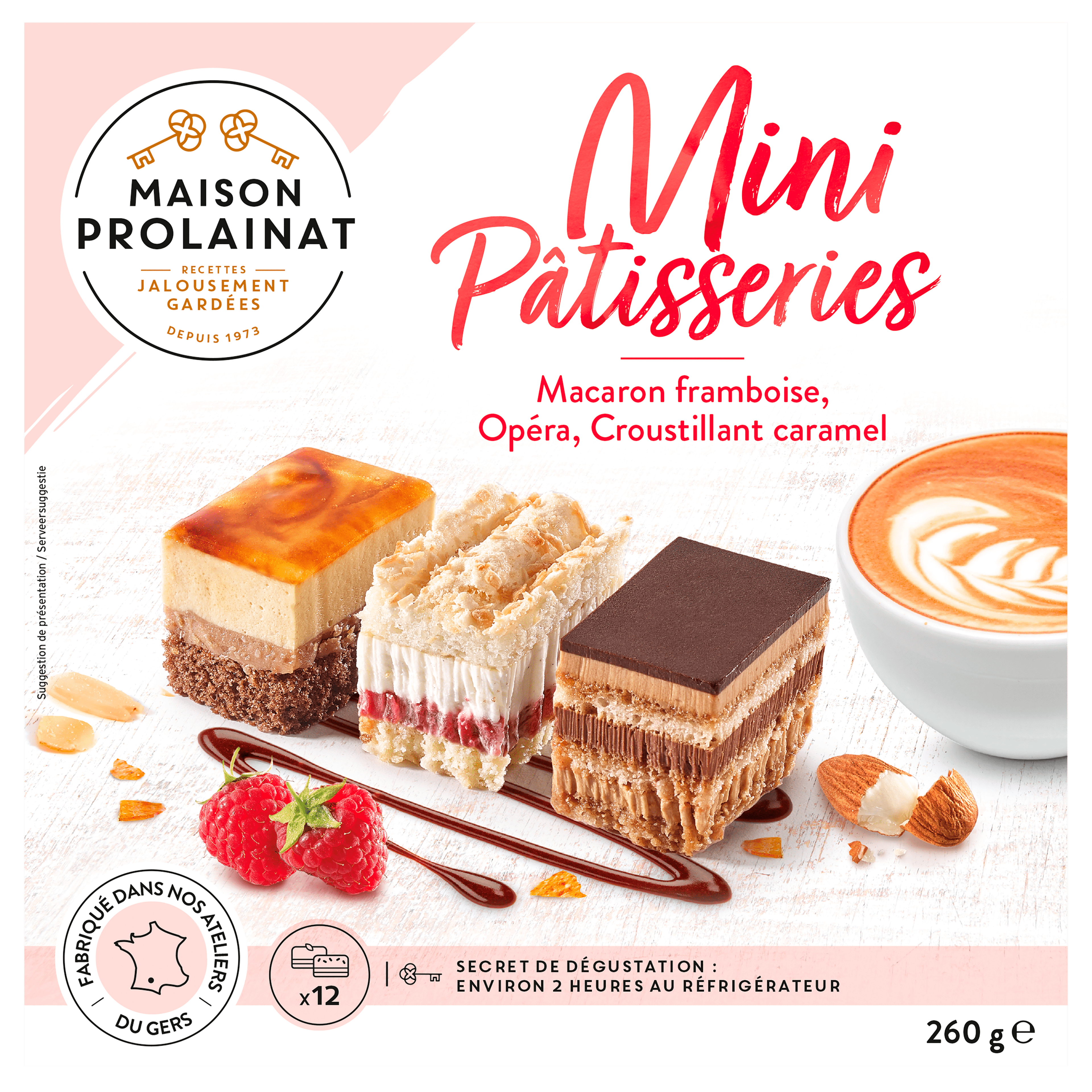 Maison Prolainat Mini pastisseries 12ST