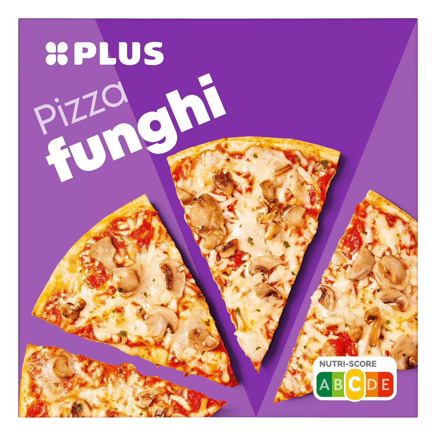 PLUS Pizza funghi