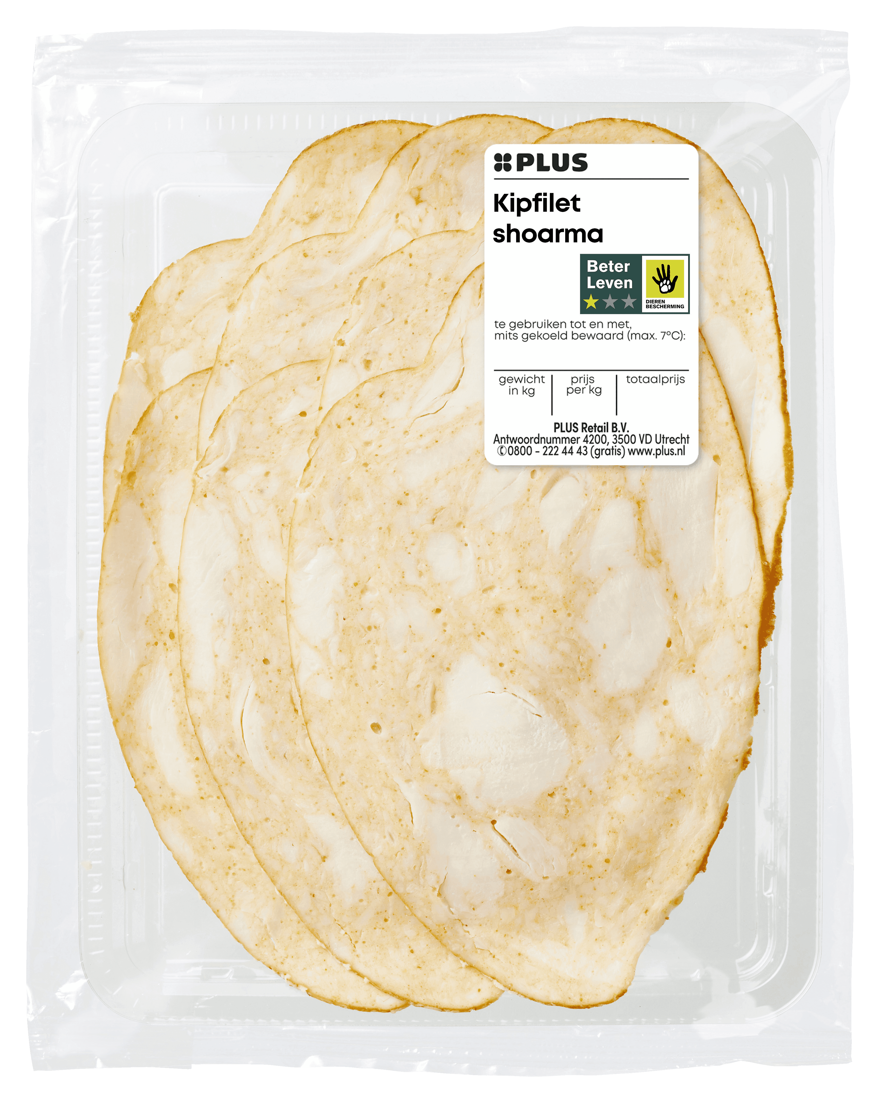 PLUS Kipfilet Shoarma