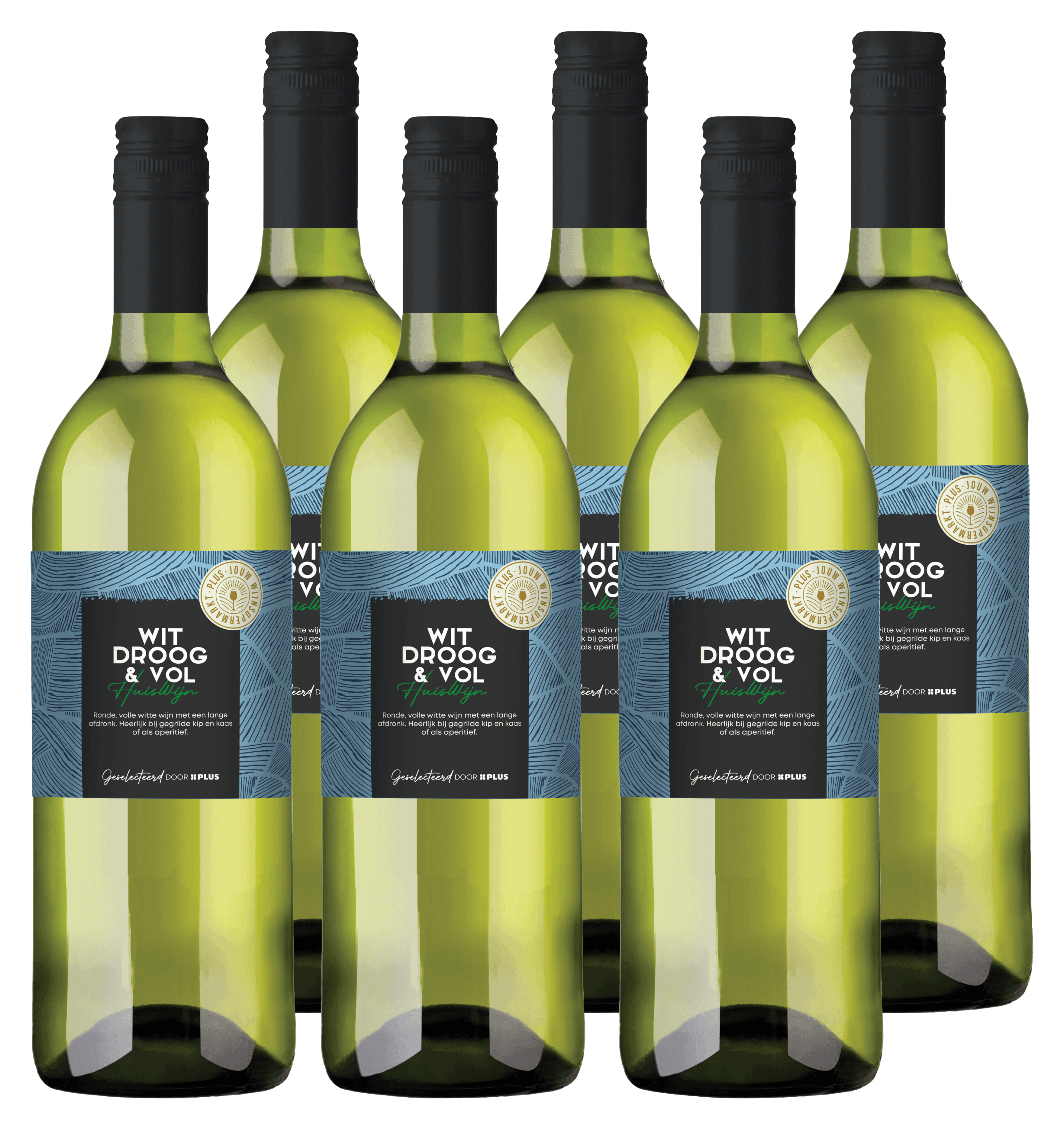 PLUS Huiswijn wit droog & vol