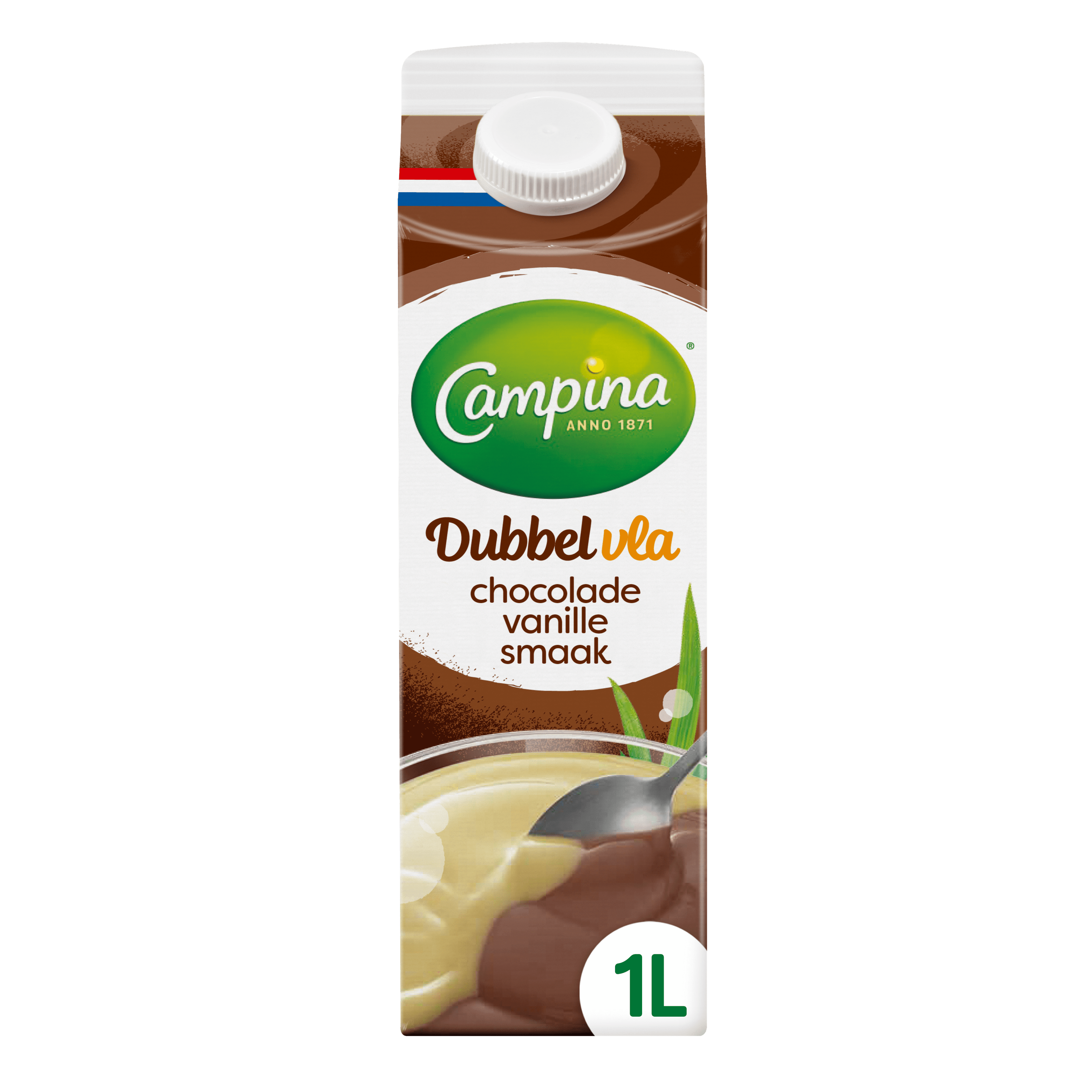 Campina Dubbelvla chocola vanille
