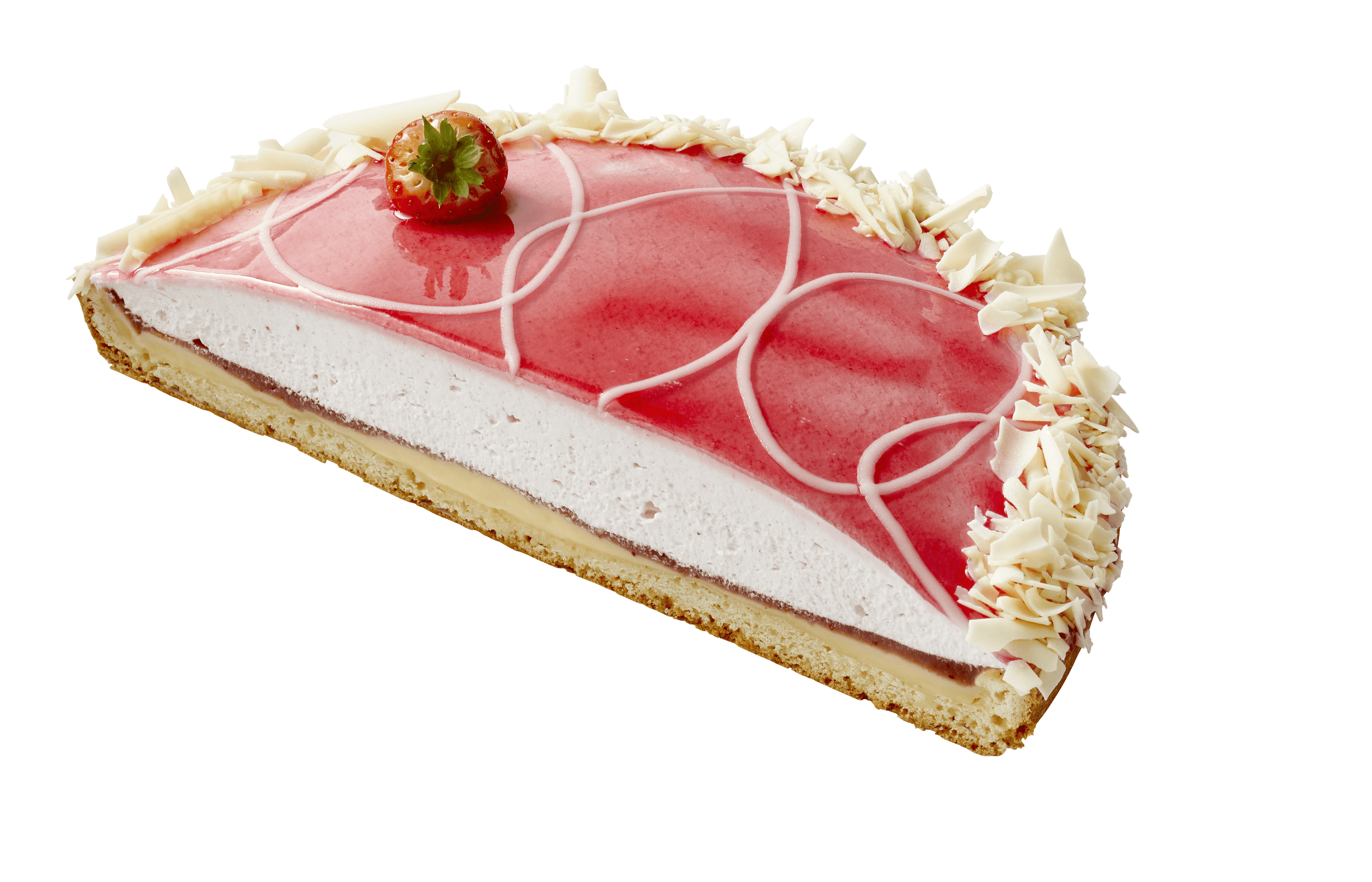 PLUS Korenlanders Aardbeienbavaroisevlaai half Fairtrade