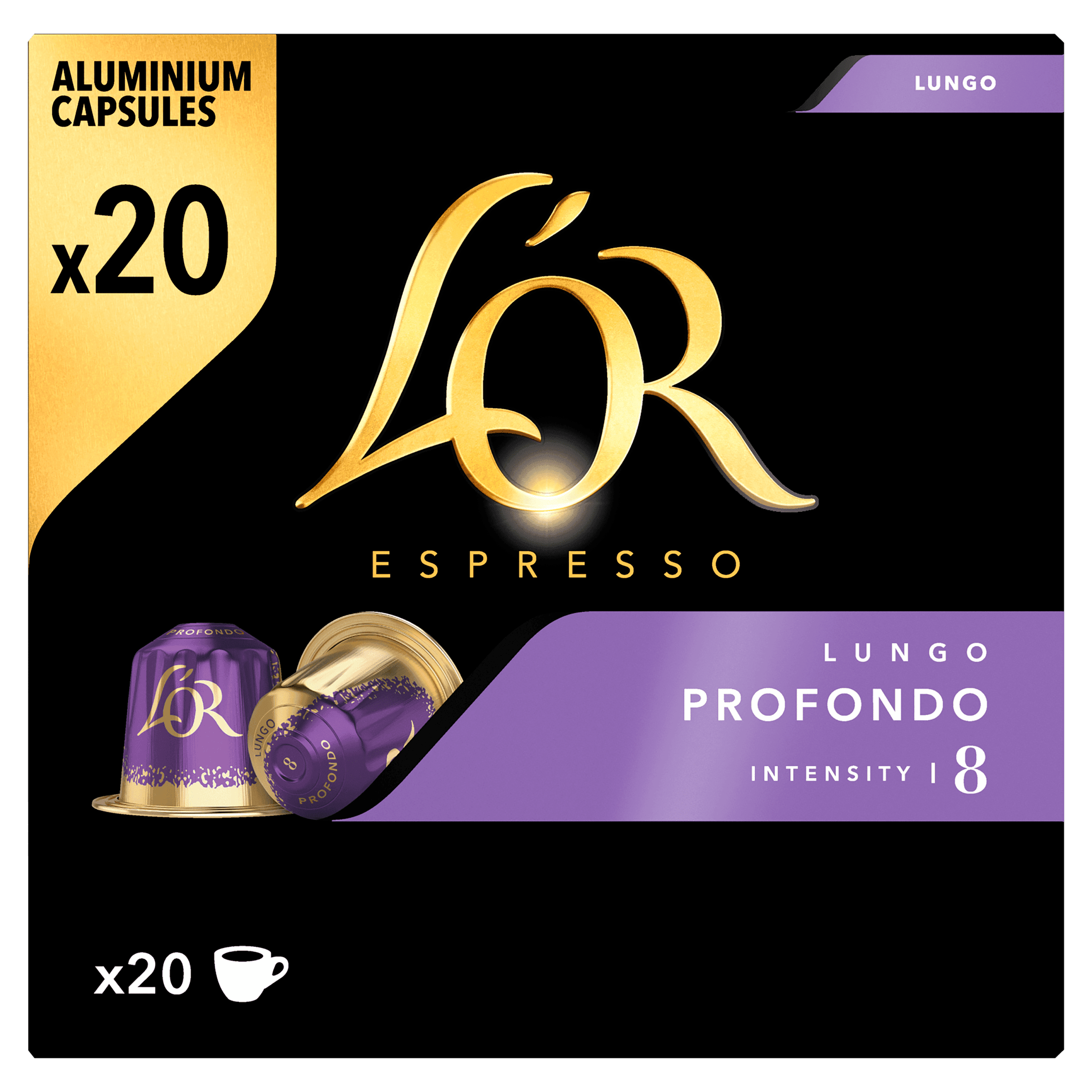 L'Or Lungo profondo voordeelpak koffiecups