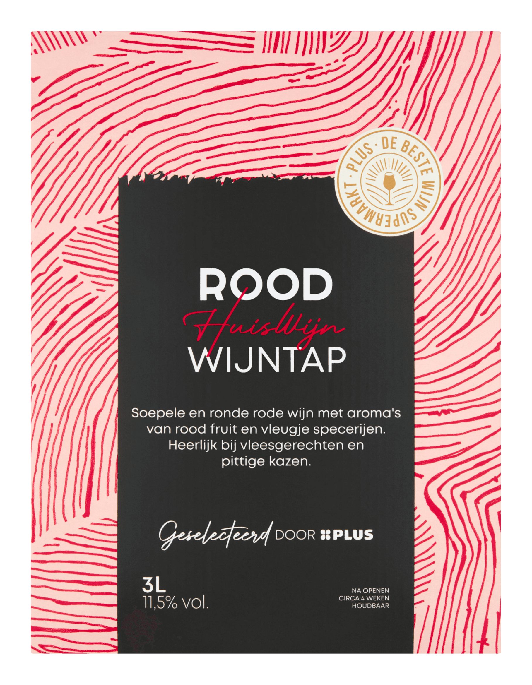 PLUS Huiswijn Rood wijntap 