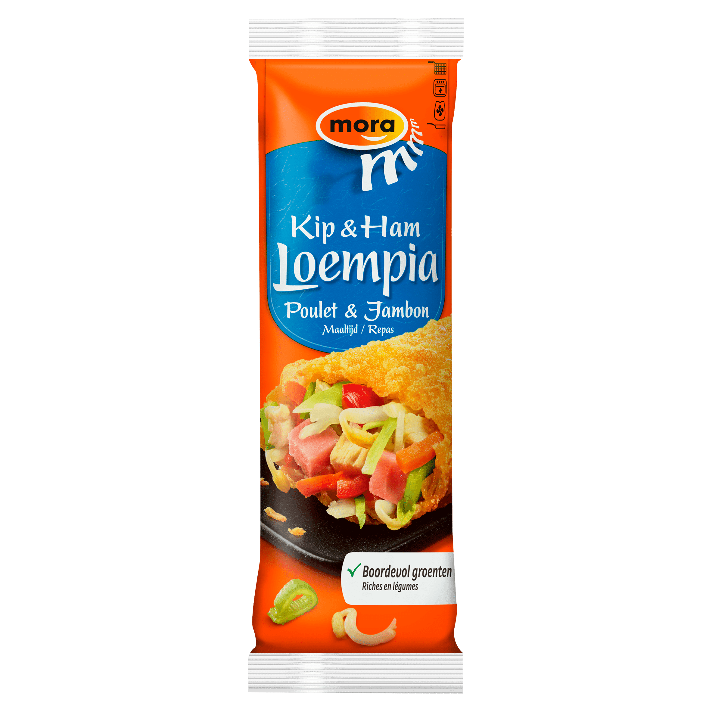 Mora Loempia Kip & Ham