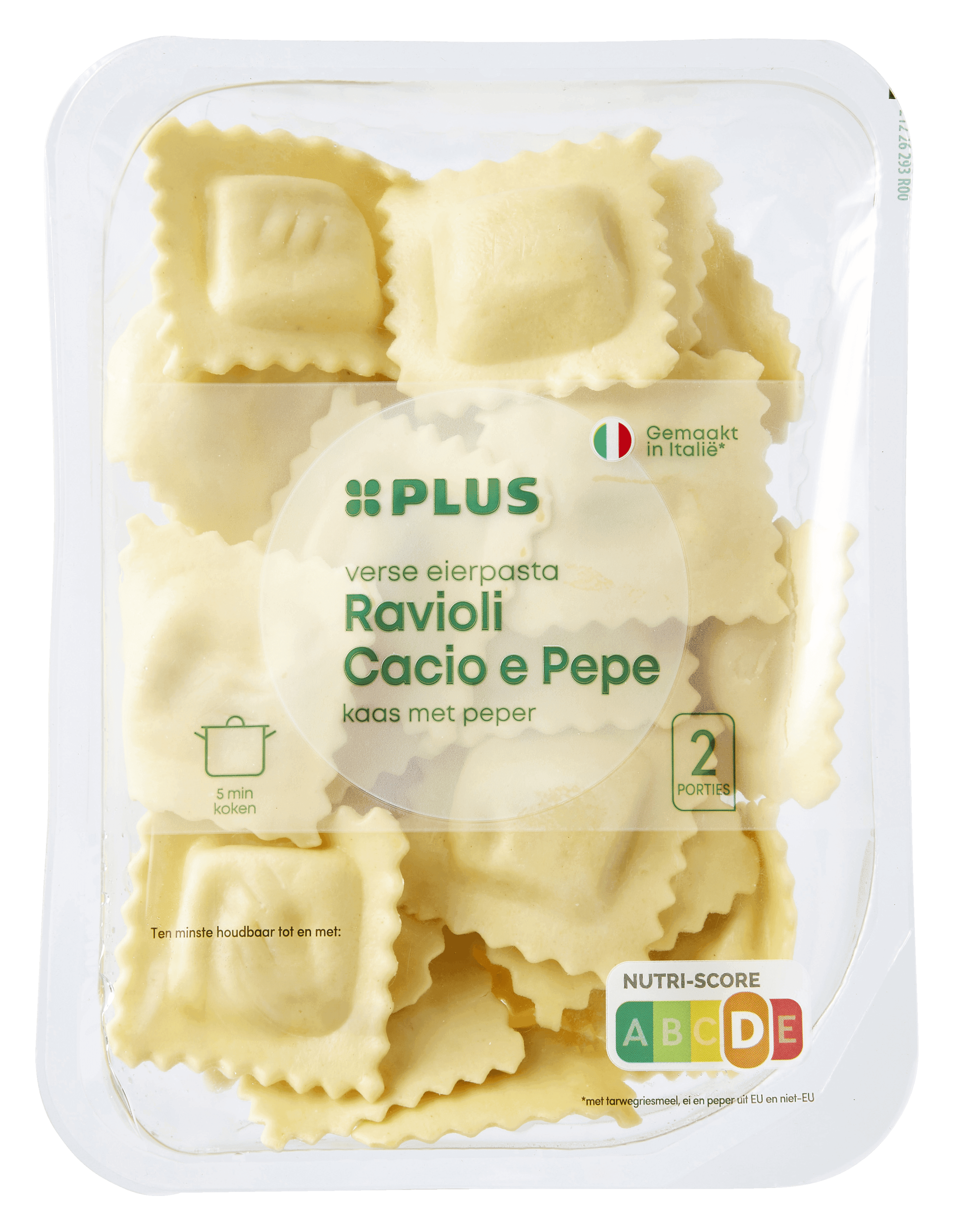 PLUS Ravioli Cacio e Pepe