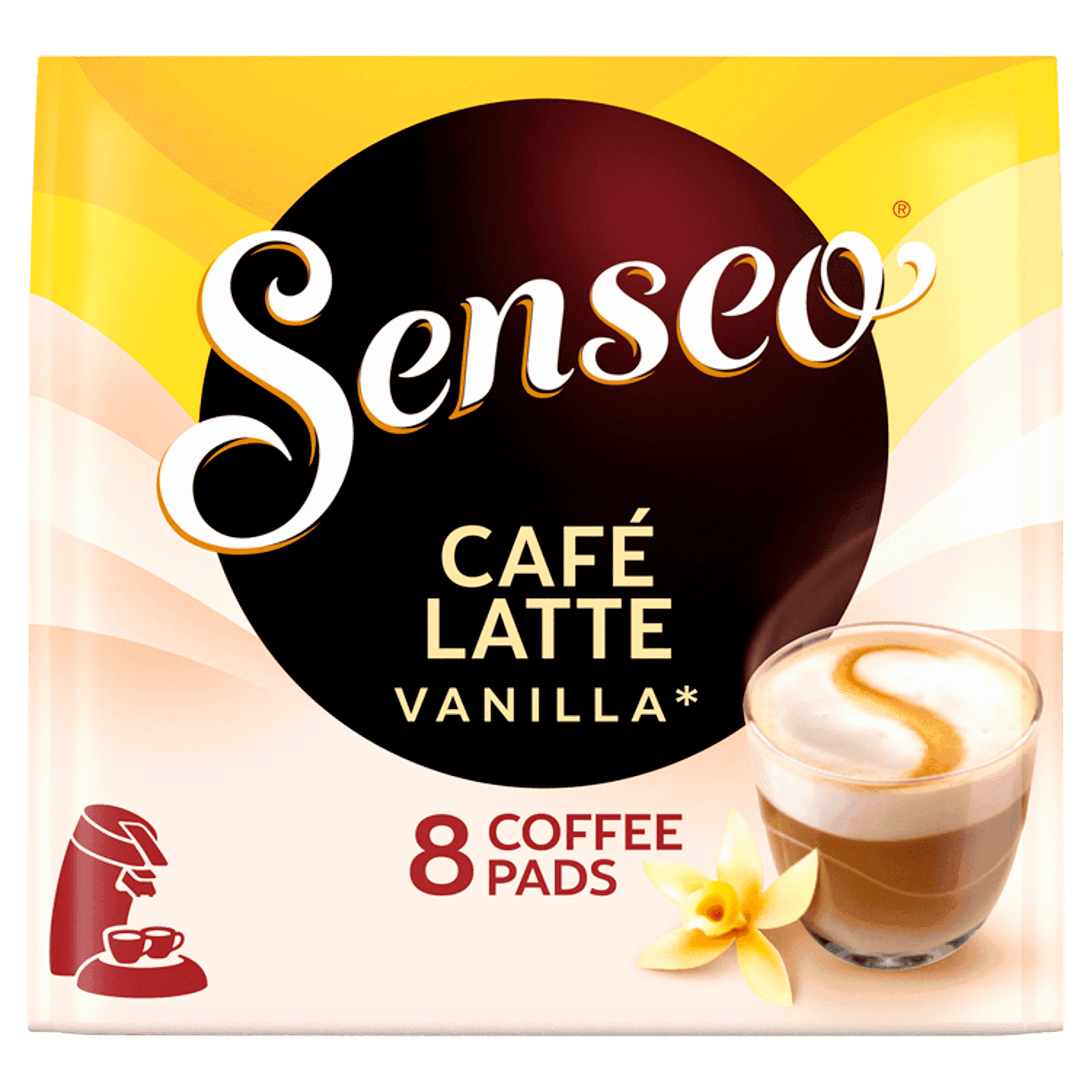 Senseo Café latte vanilla koffiepads