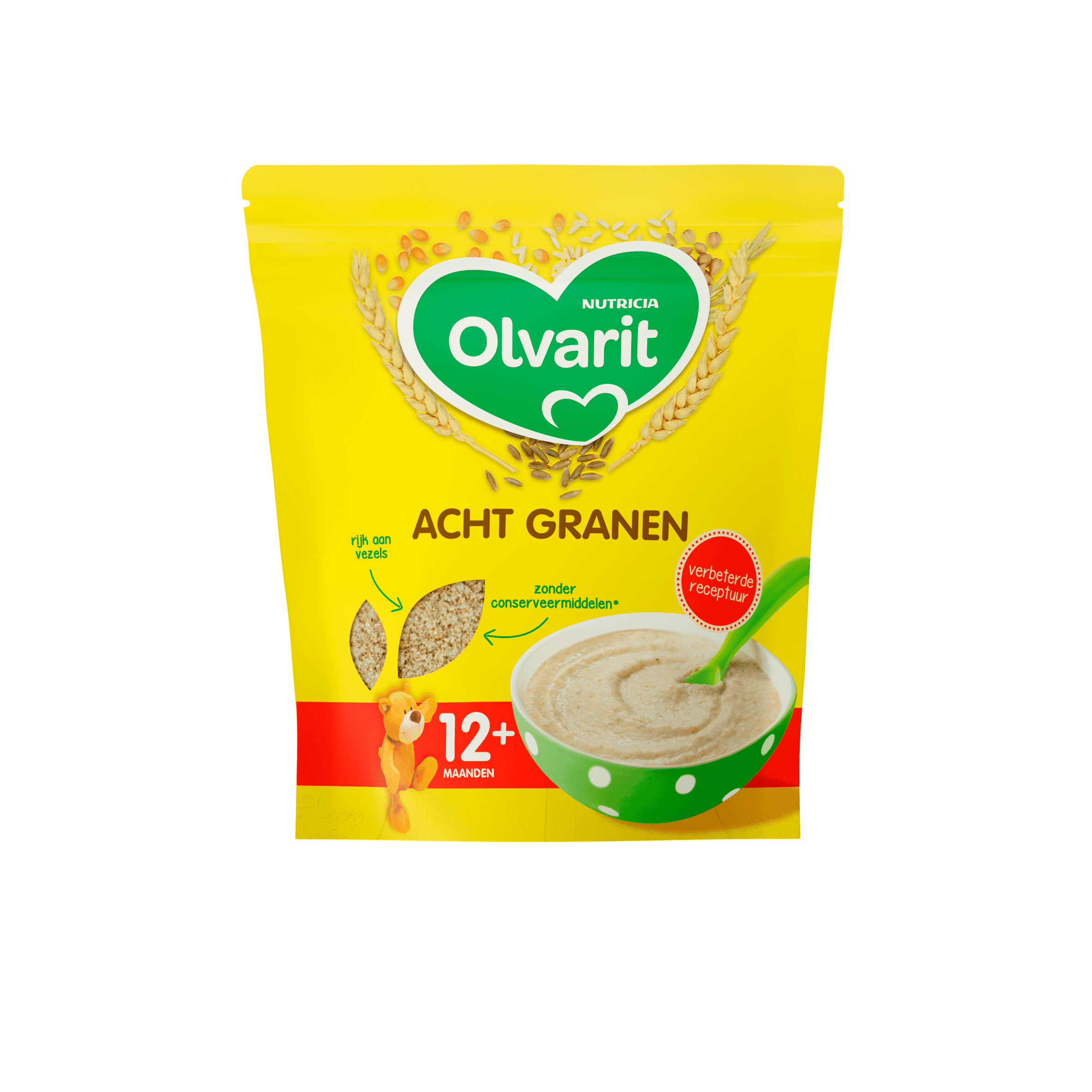 Olvarit 12+mnd Pap Acht Granen