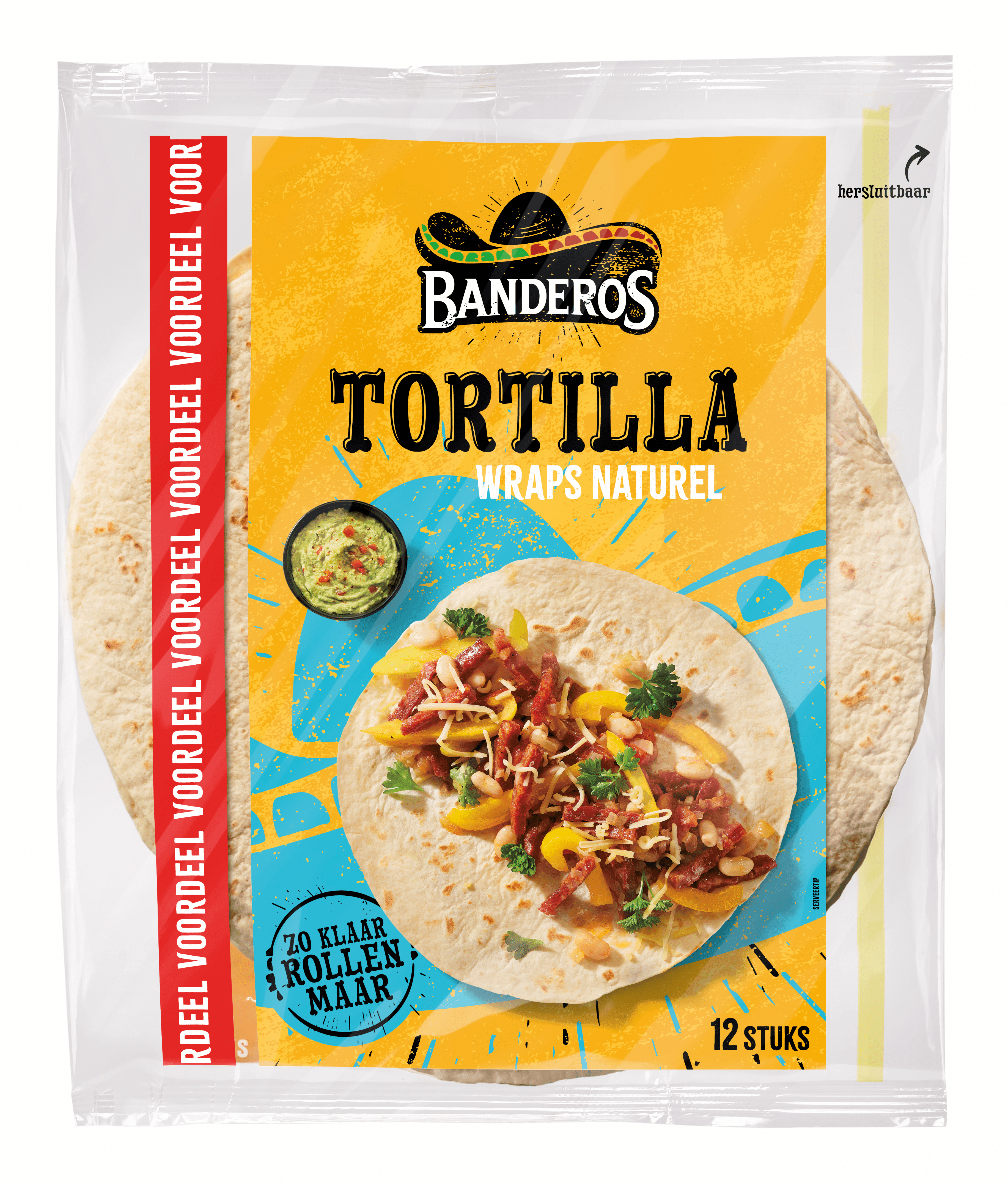 Banderos Tortilla wraps 12st
