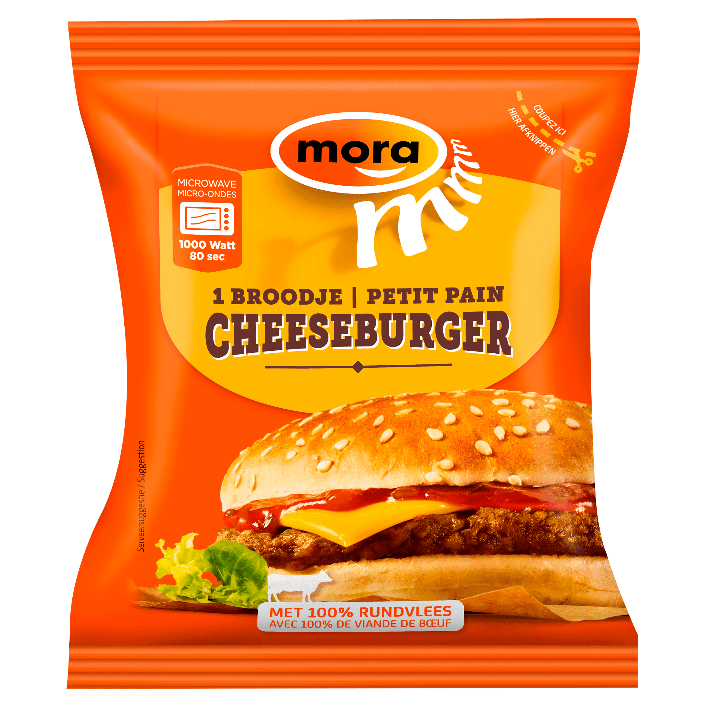Mora Broodje cheeseburger