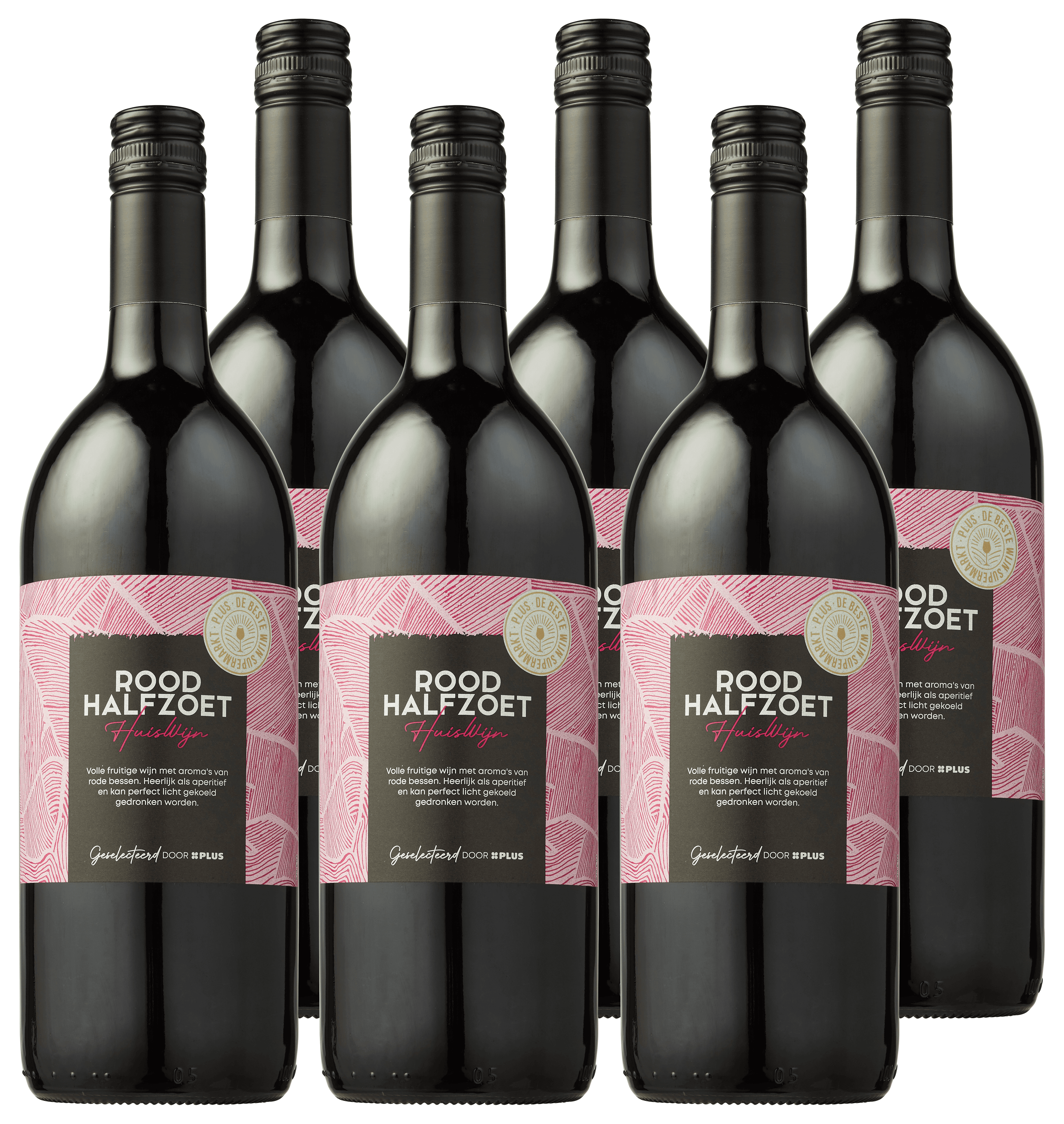 PLUS Huiswijn Rood halfzoet 