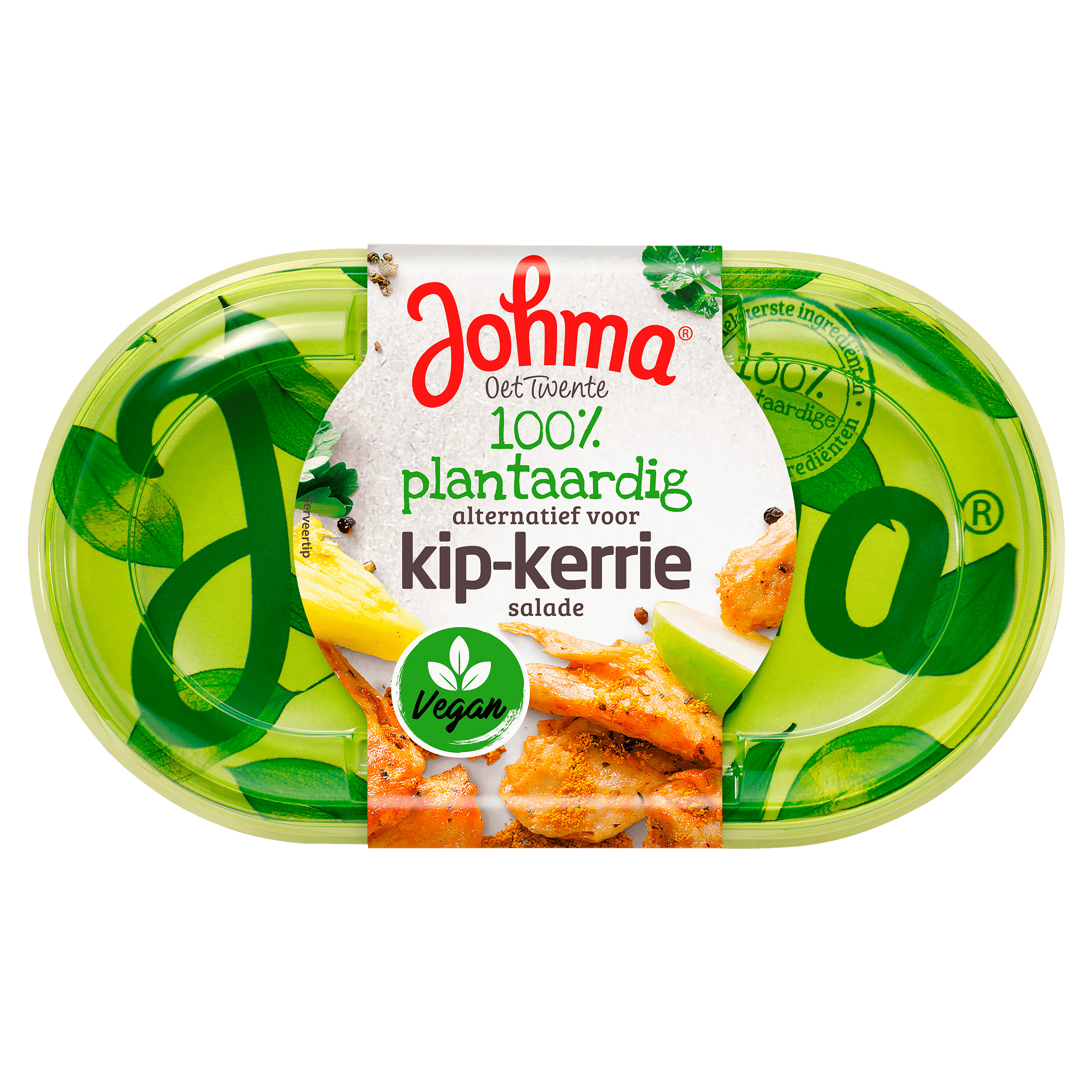 Johma 100% plantaardige kipkerrie salade