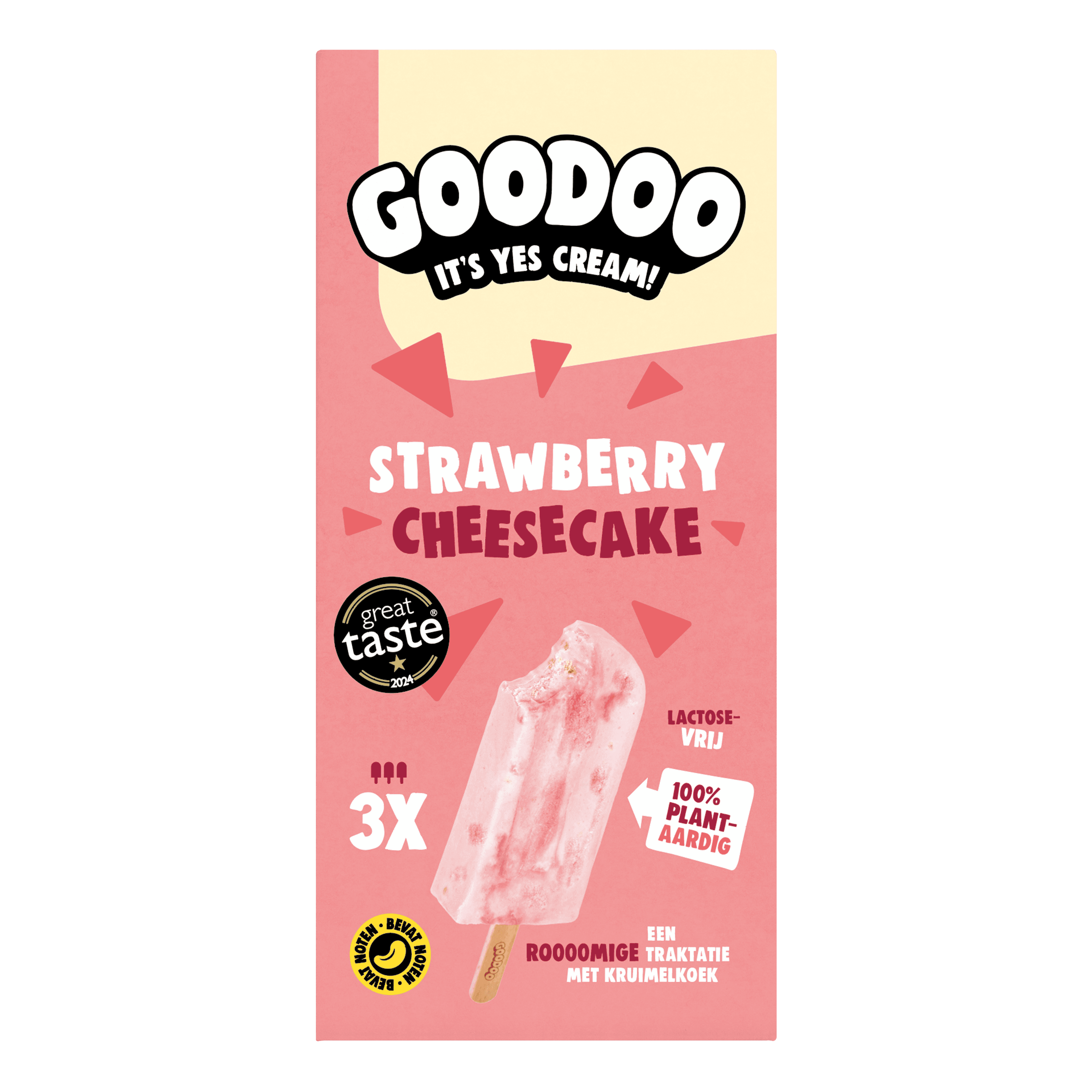 Goodoo Strawberry Cheesecake triopack