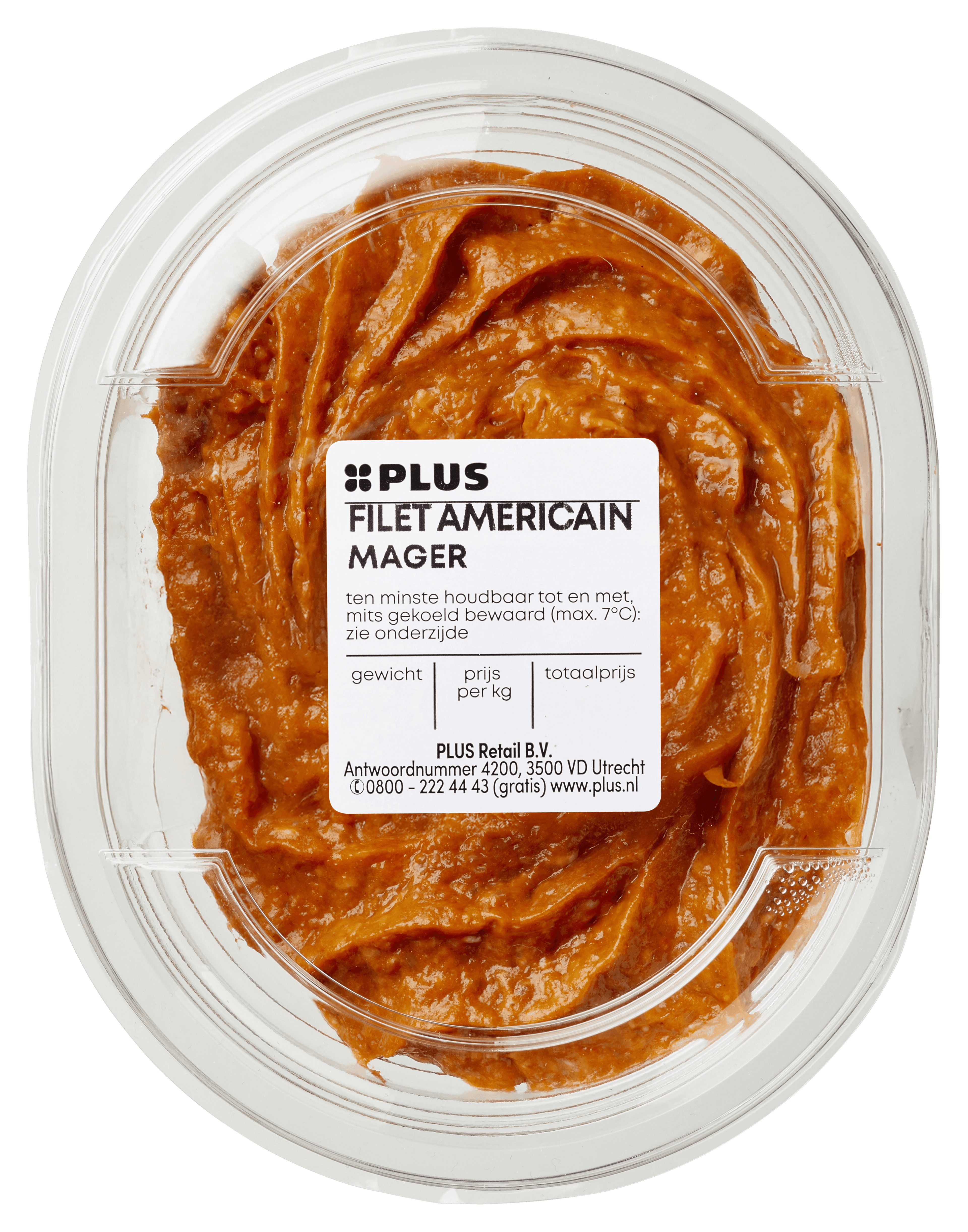 PLUS Filet Americain mager