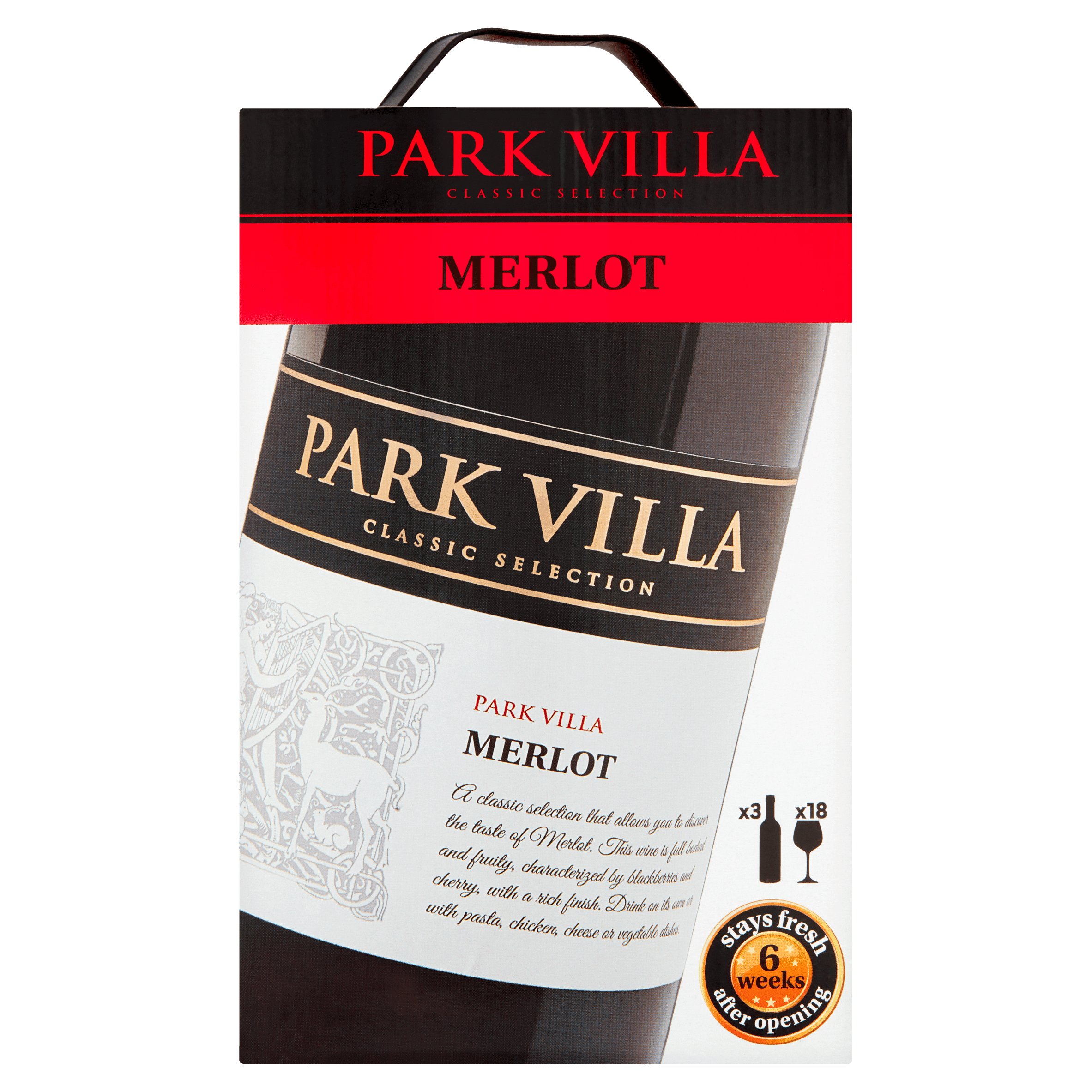 Park Villa Merlot wijntap