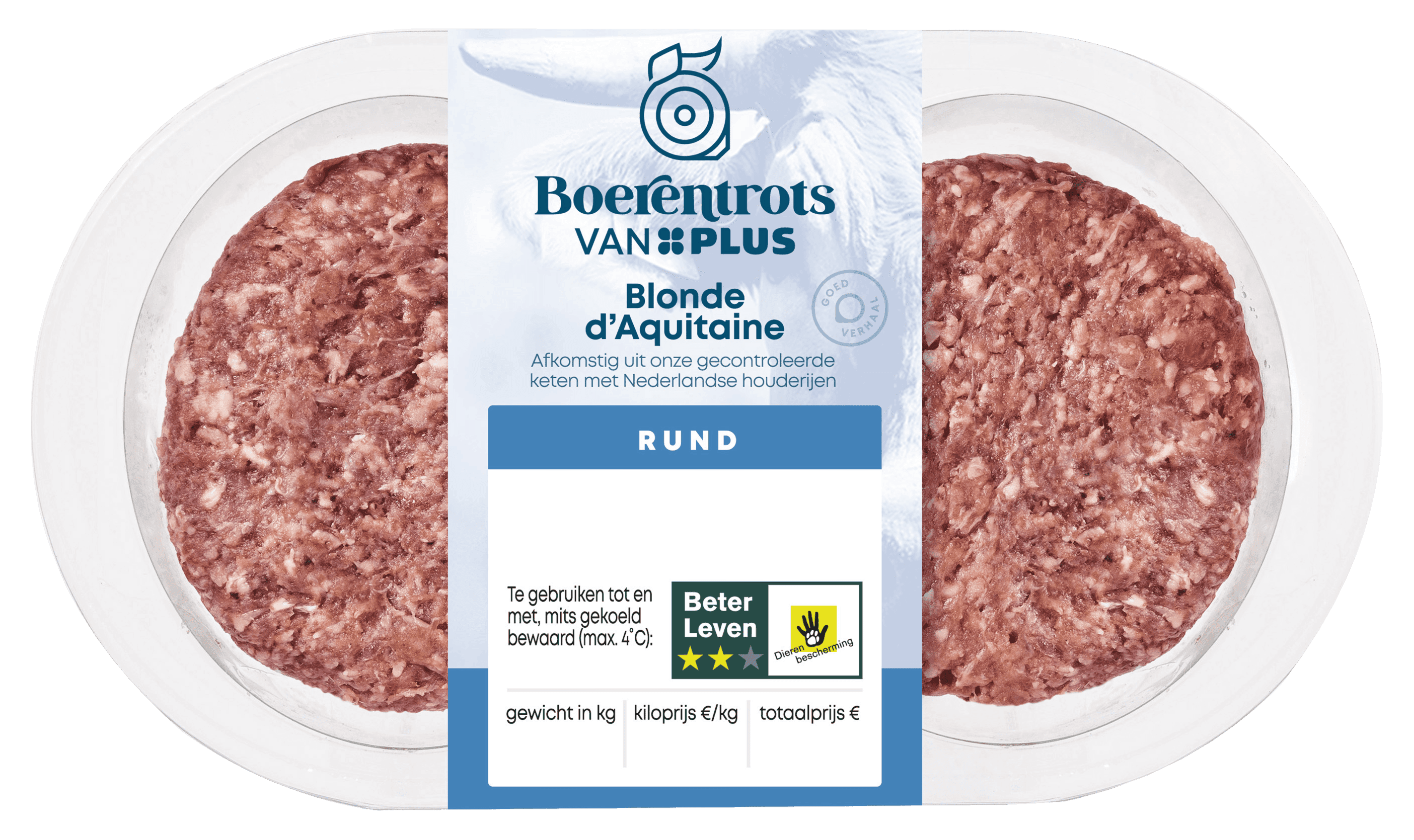 PLUS Boerentrots Angus Burger