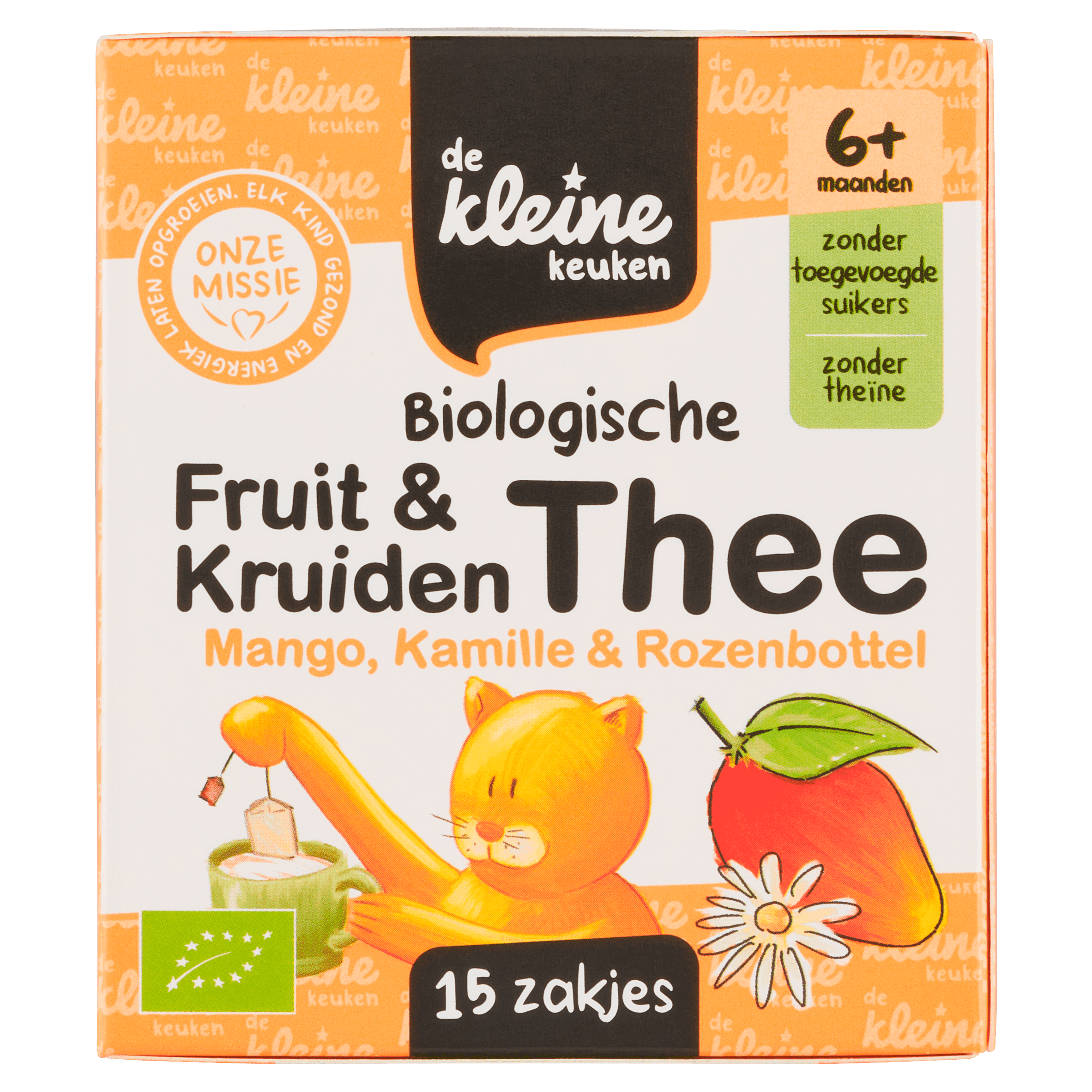 De Kleine Keuken Bio mango thee 6+