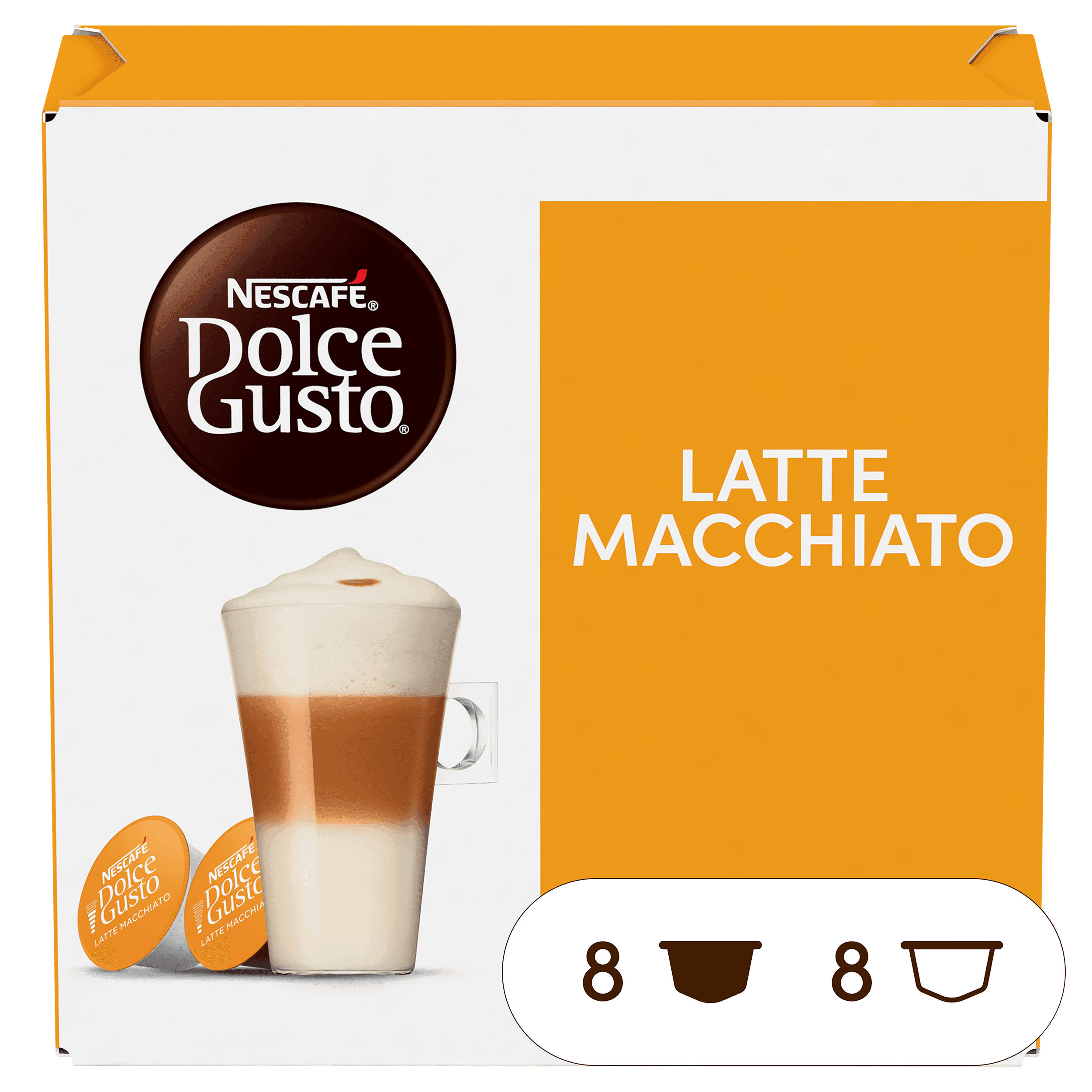 Nescafe Dolce Gusto koffiecups latte macchiato