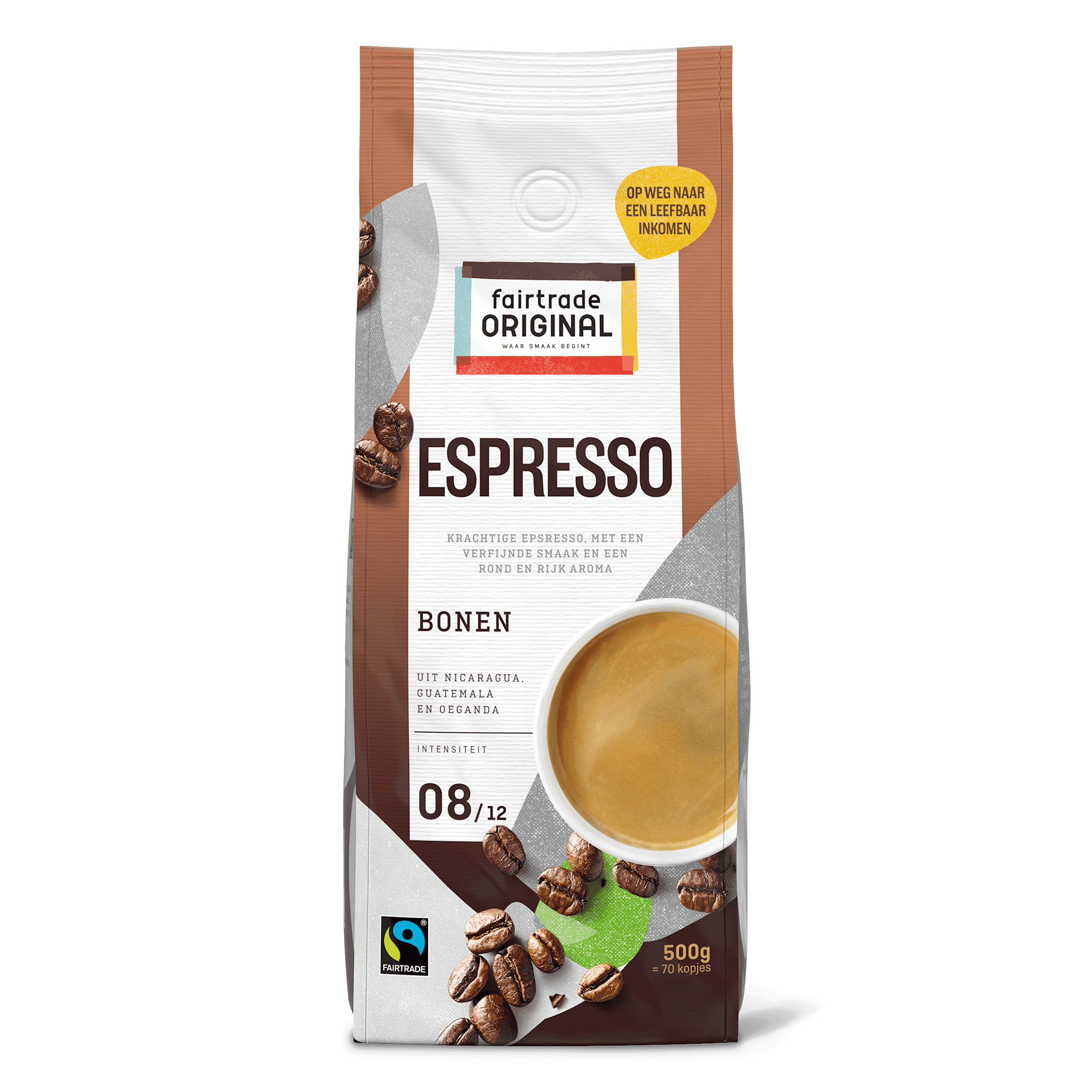 Fairtrade Original Espresso 8 koffiebonen