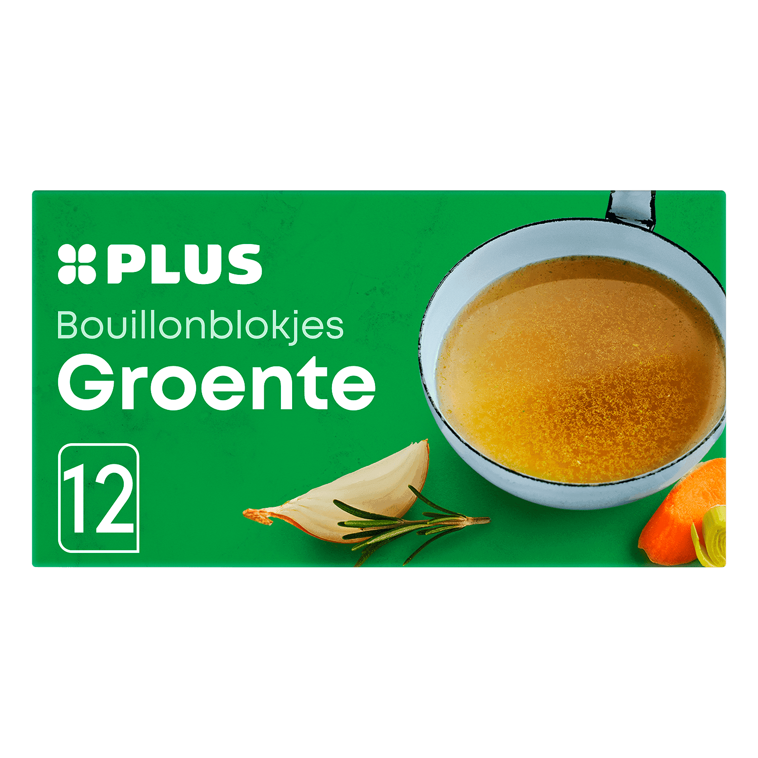 PLUS Bouillonblokjes groenten
