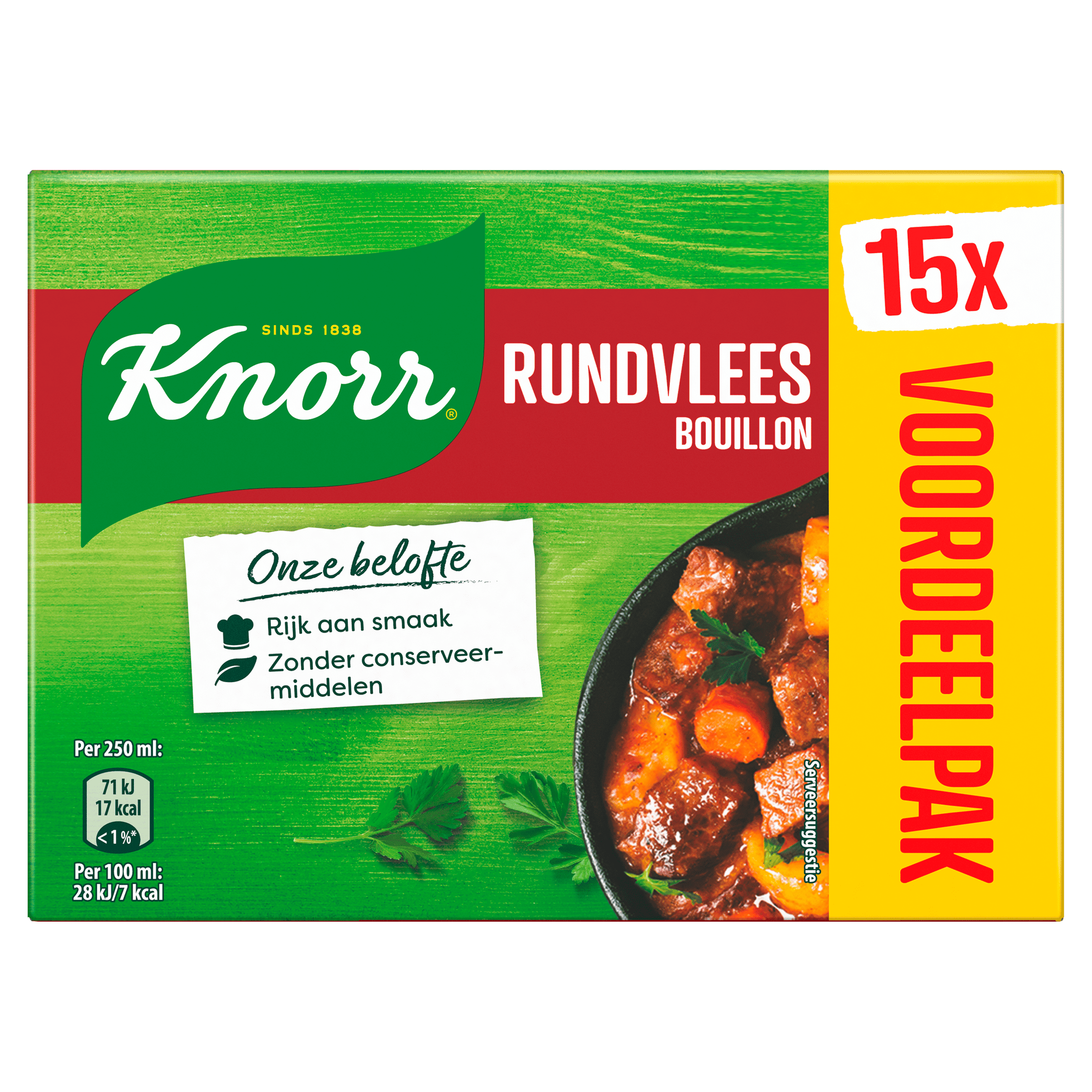 Knorr Bouillon blokjes rundvlees