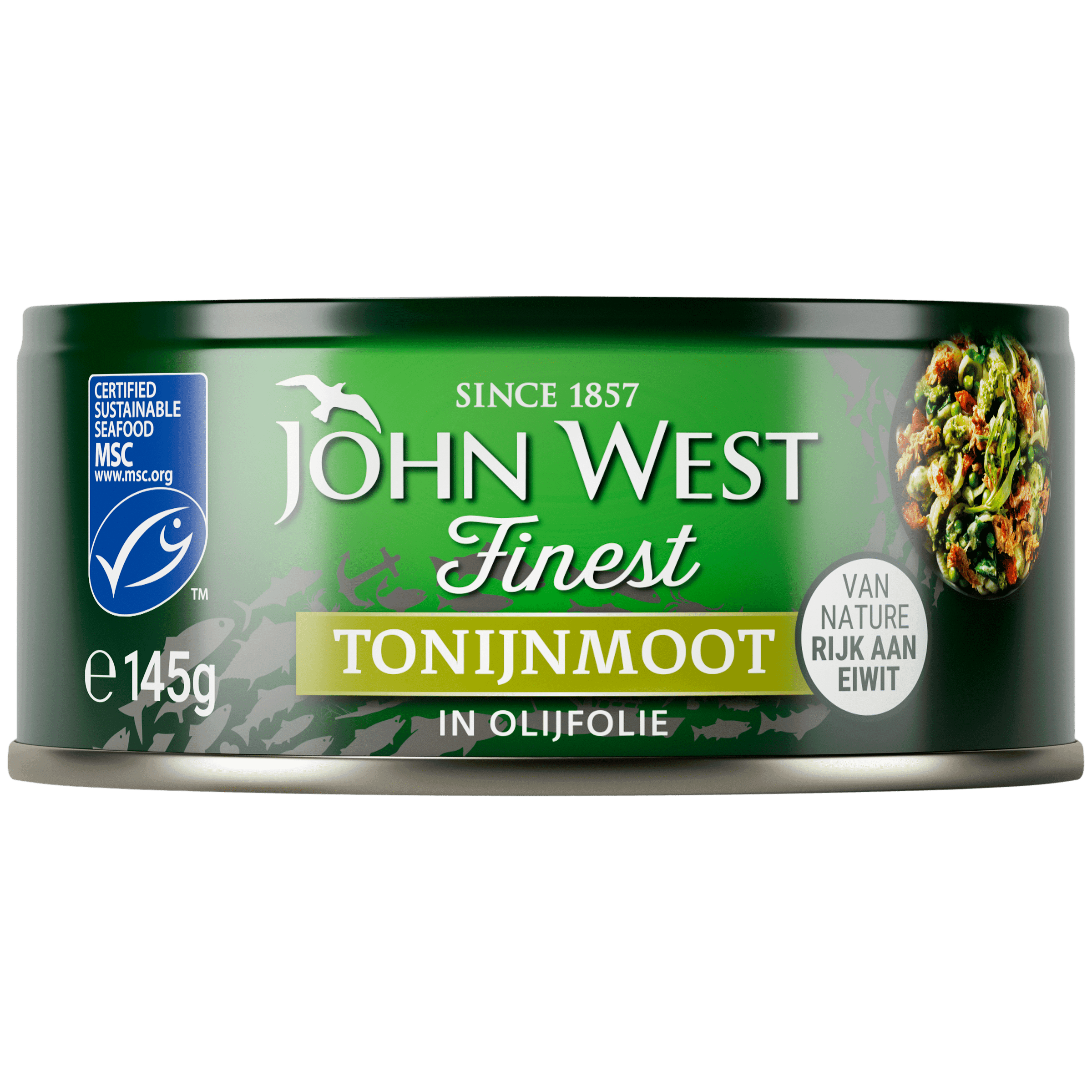 John West Tonijnmoot in olijfolie MSC