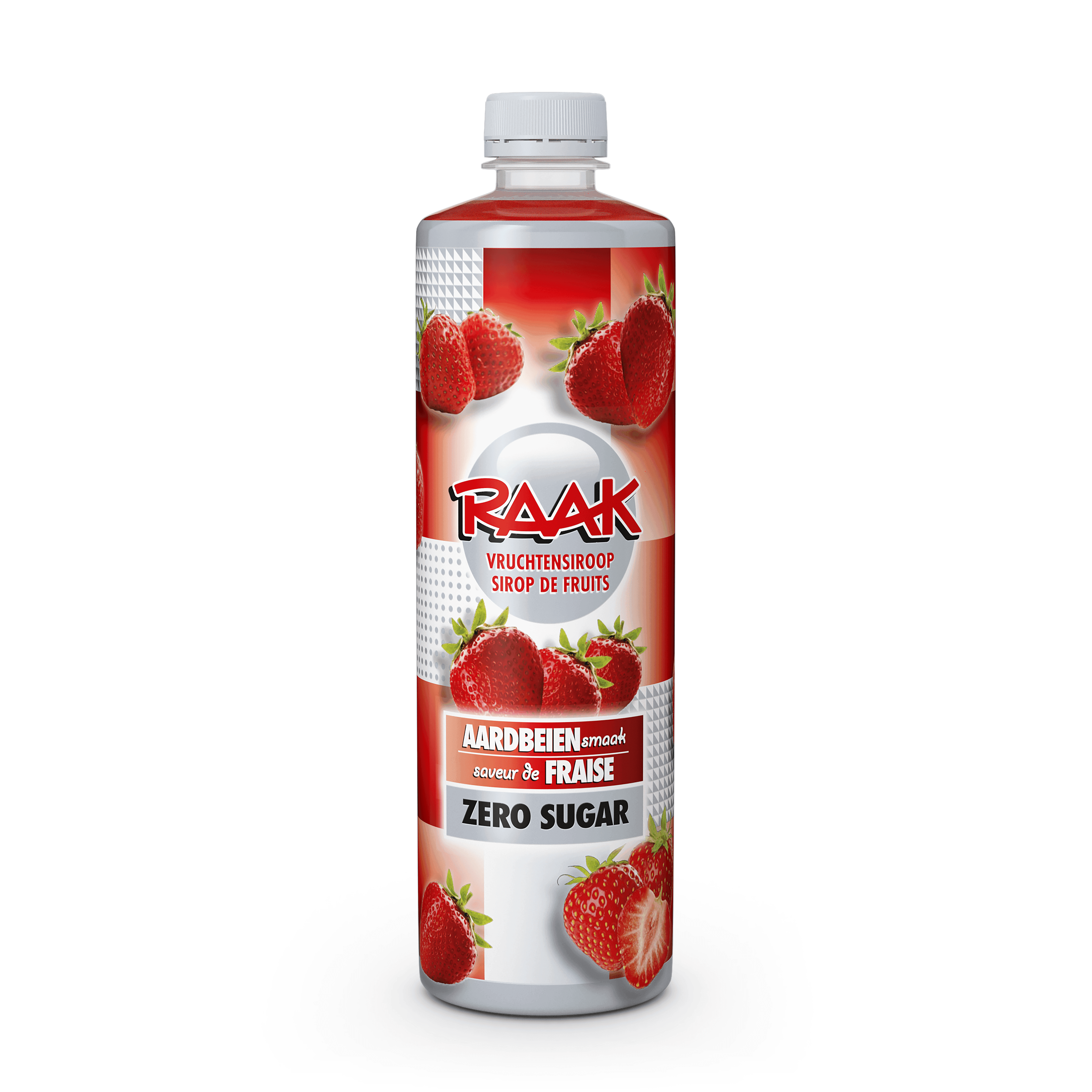 Raak Vruchtensiroop aardbeien zero