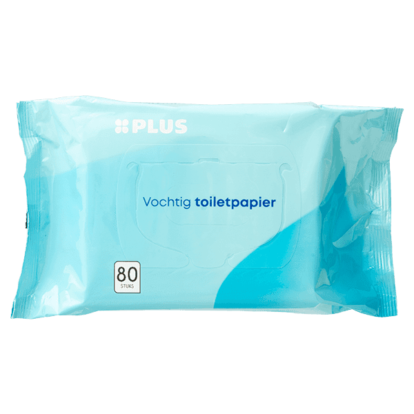 PLUS Vochtig toiletpapier fresh