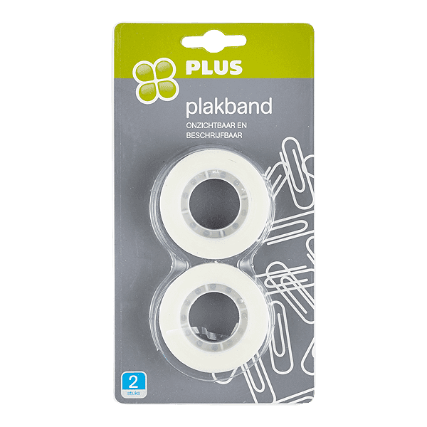 PLUS Plakband onzichtbaar