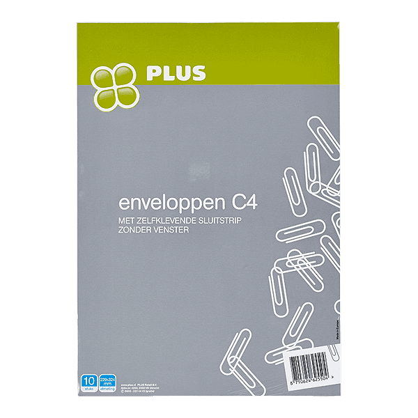 PLUS Enveloppen C4 229x324 mm