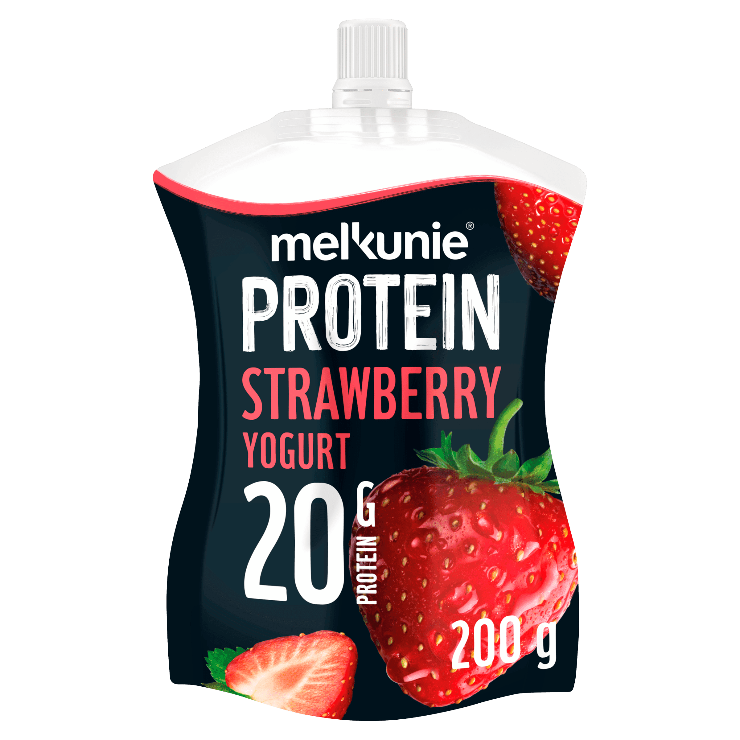 Melkunie Protein yoghurt aardbei