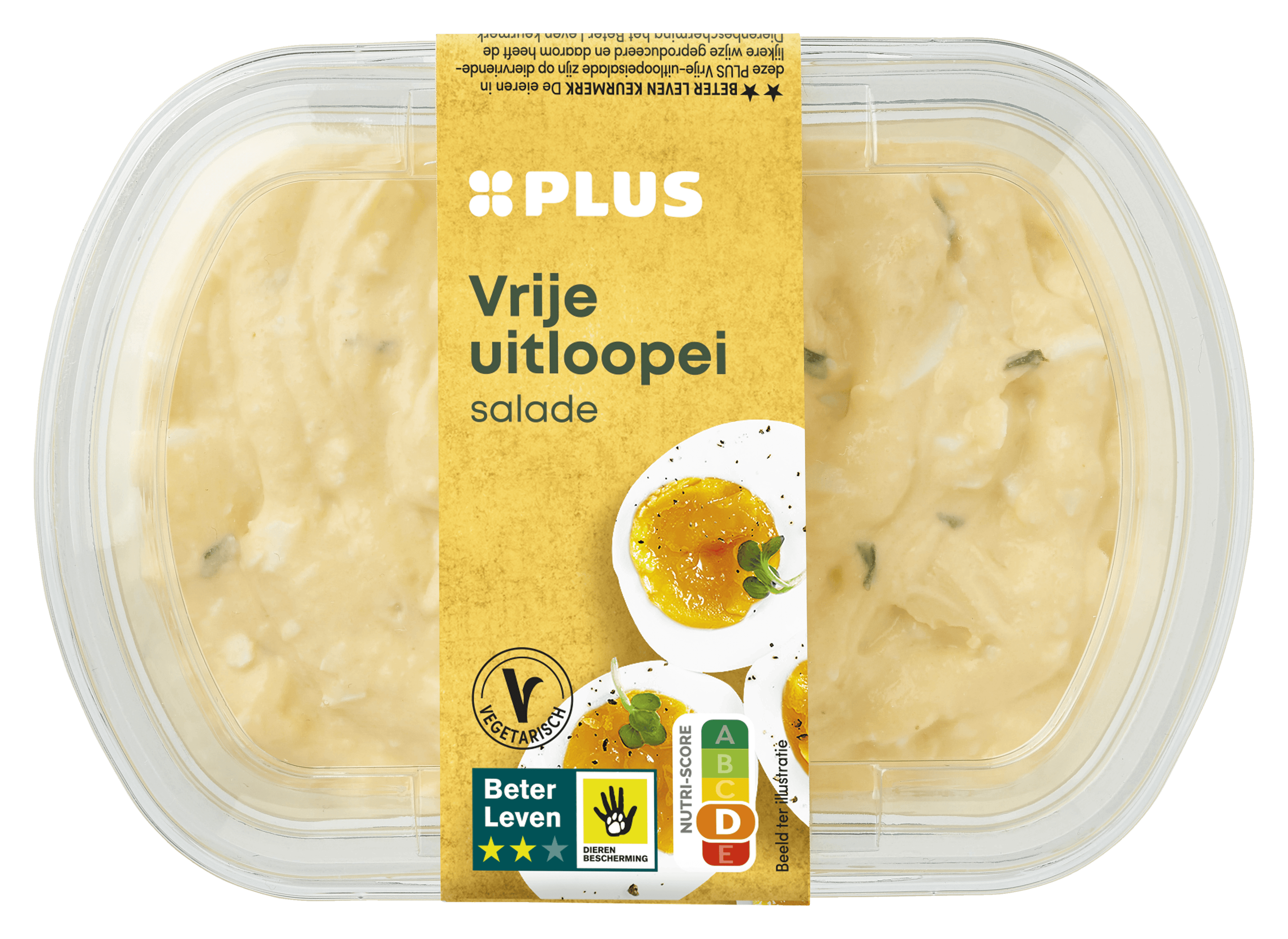 PLUS Vrije uitloopei salade