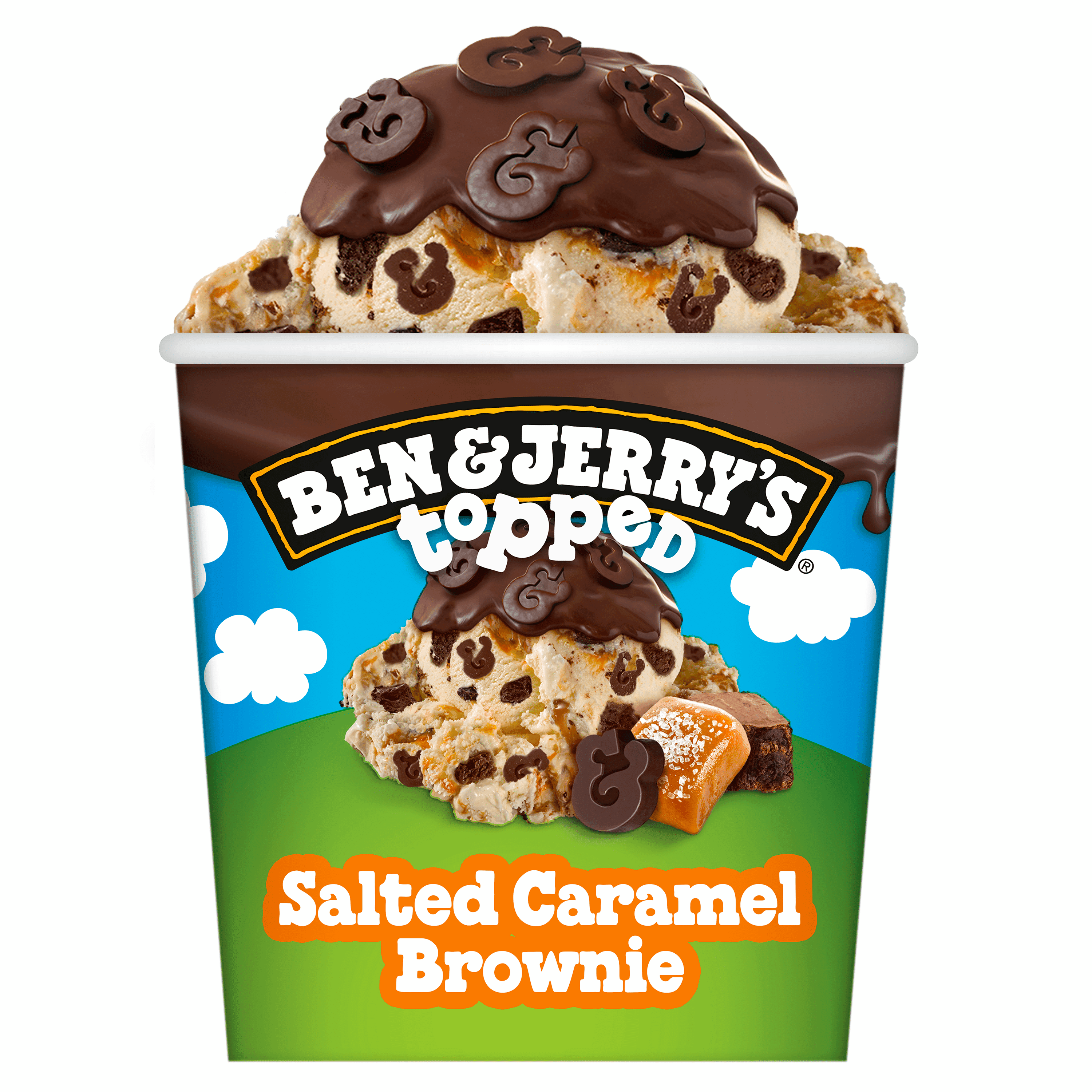 Ben&Jerry's Topped salted caramel brownie