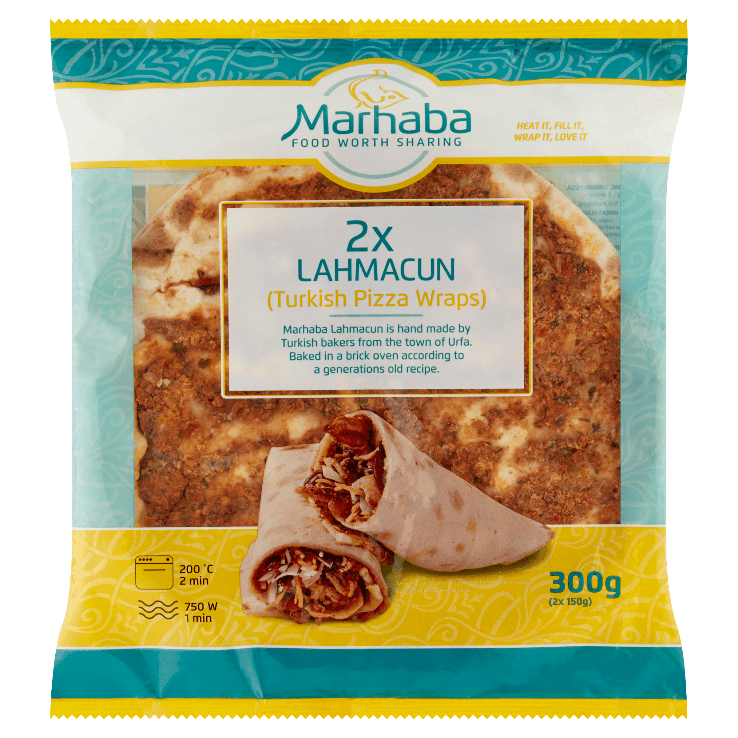 Marhaba Turkse pizza lahmacun