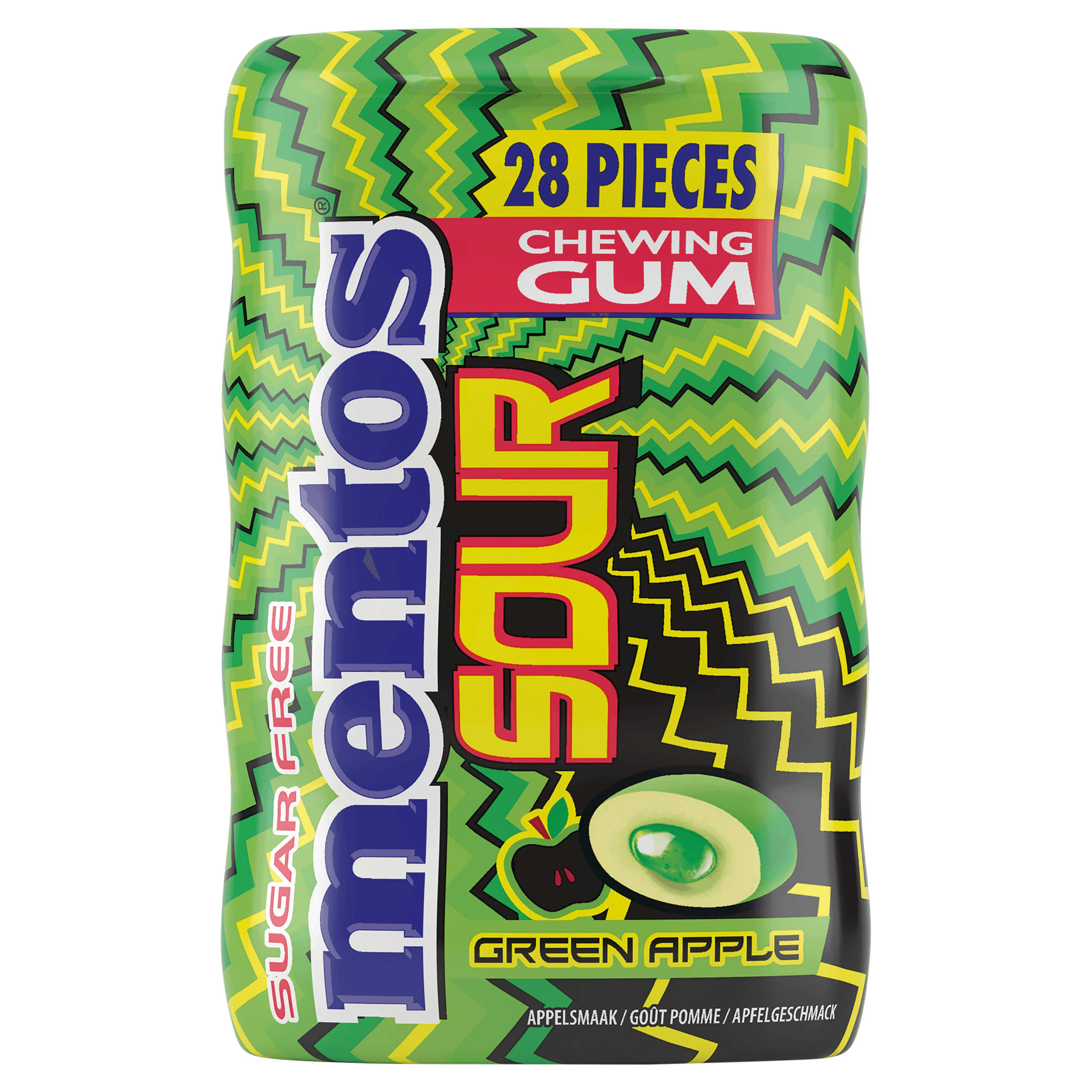 Mentos Gum sour apple