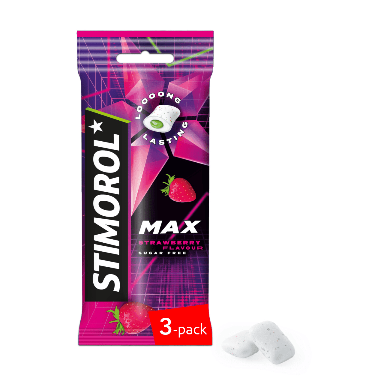 Stimorol Max strawberry lime