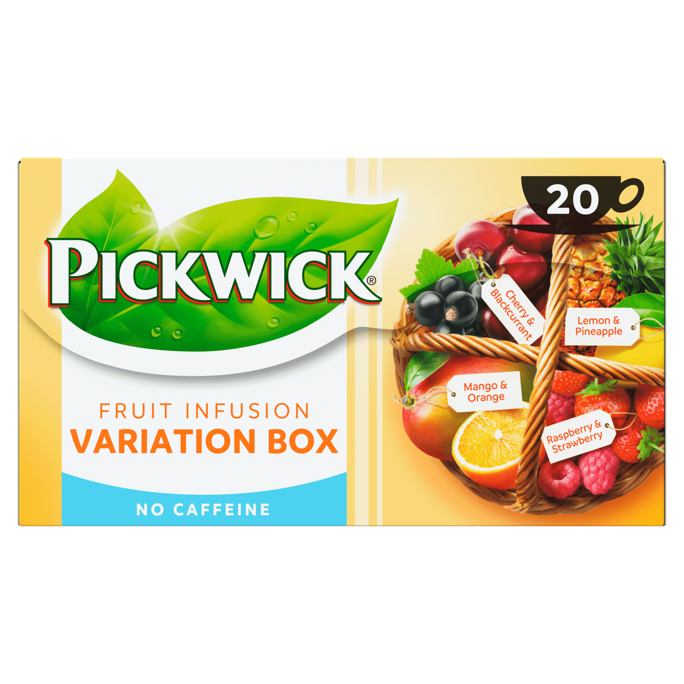 Pickwick Fusion fruit thee variatiebox
