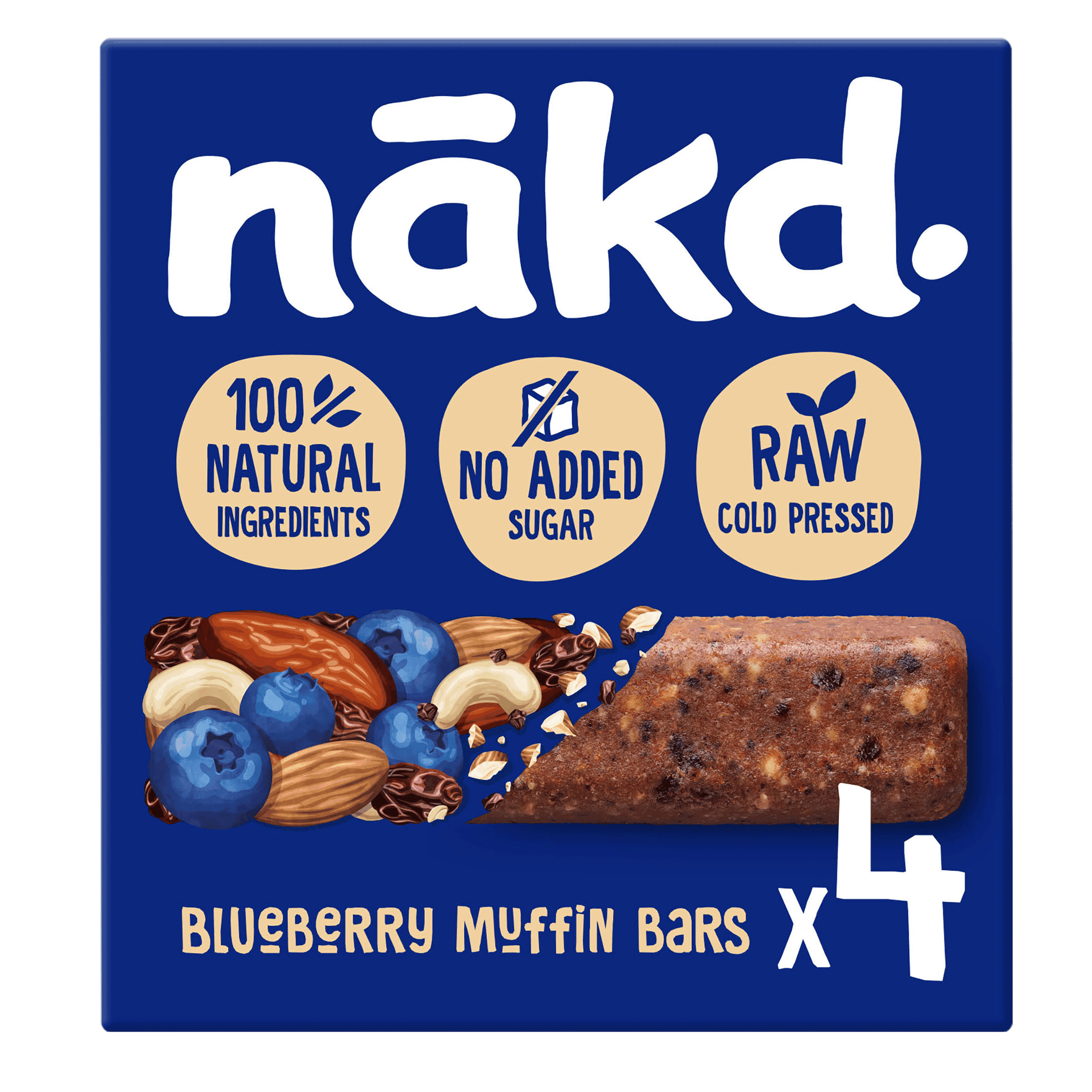 Nakd Raw Fruitreep Blueberry Muffin