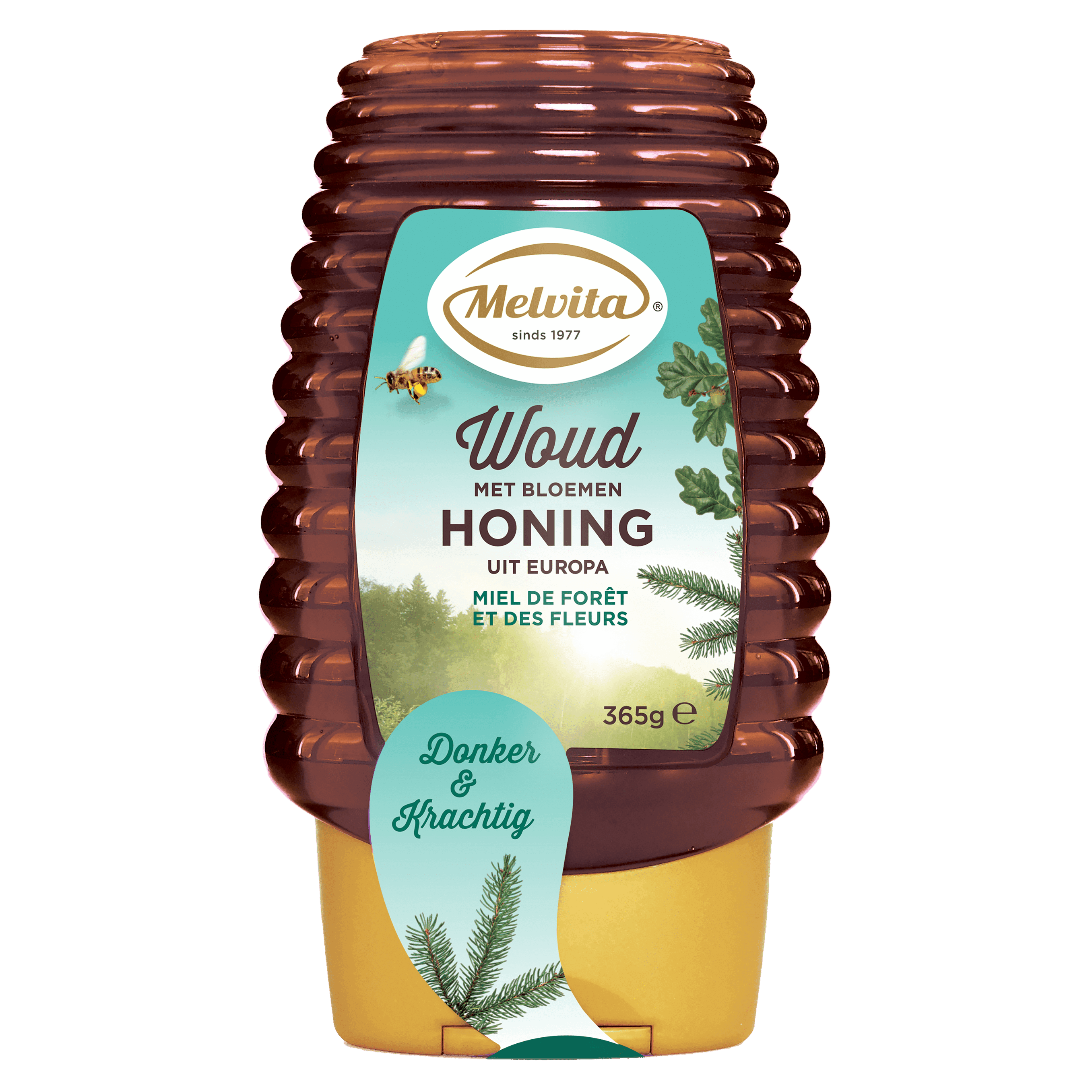 Melvita Woudhoning met bloemen