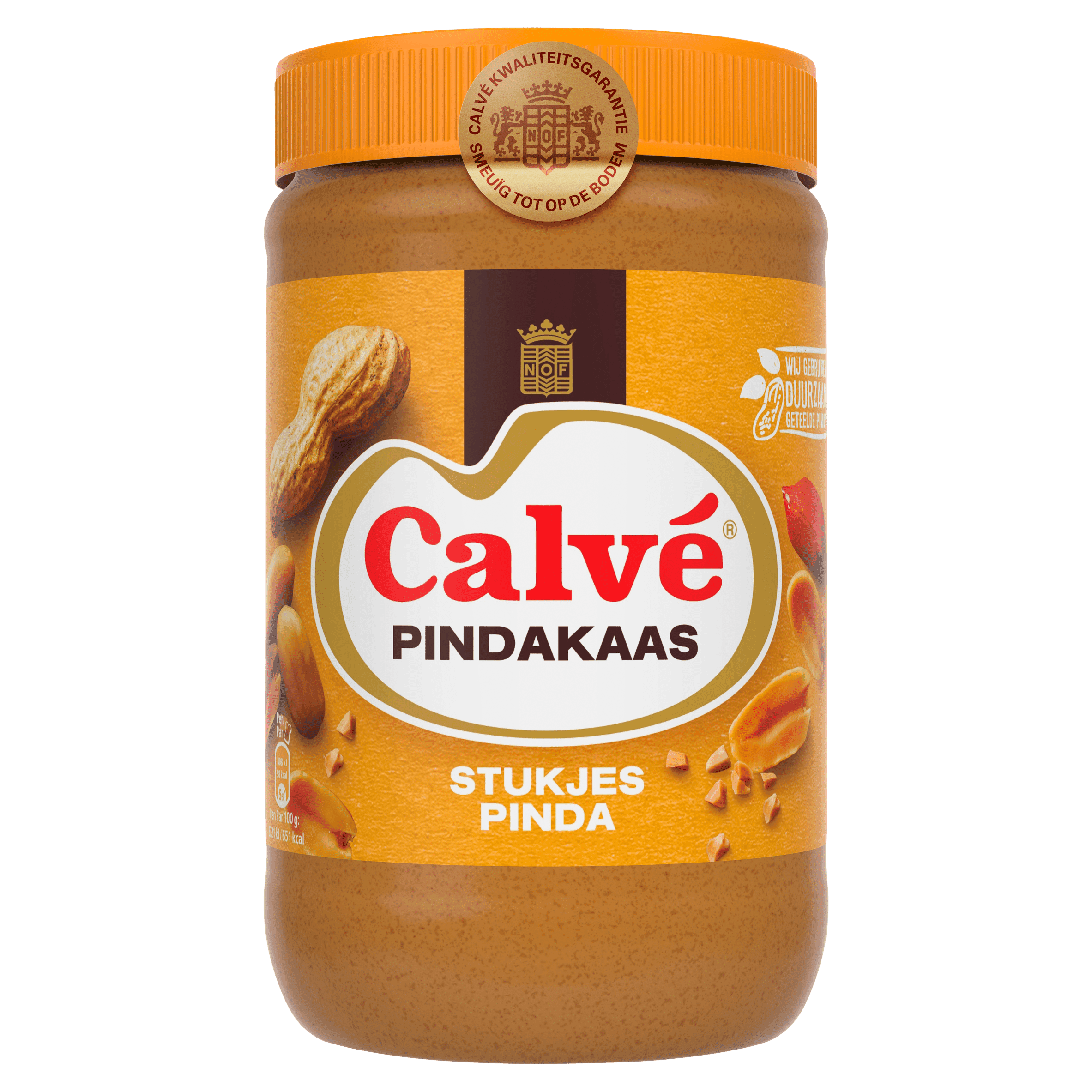 Calvé Pindakaas stukjes noot