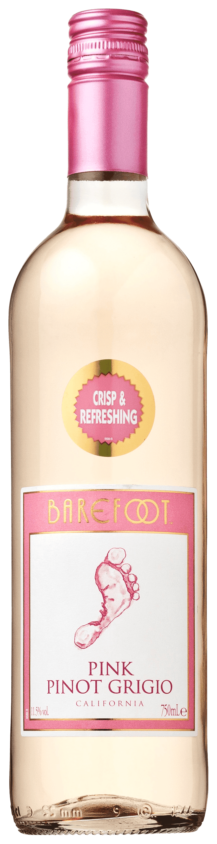 Barefoot Pink Pinot Grigio