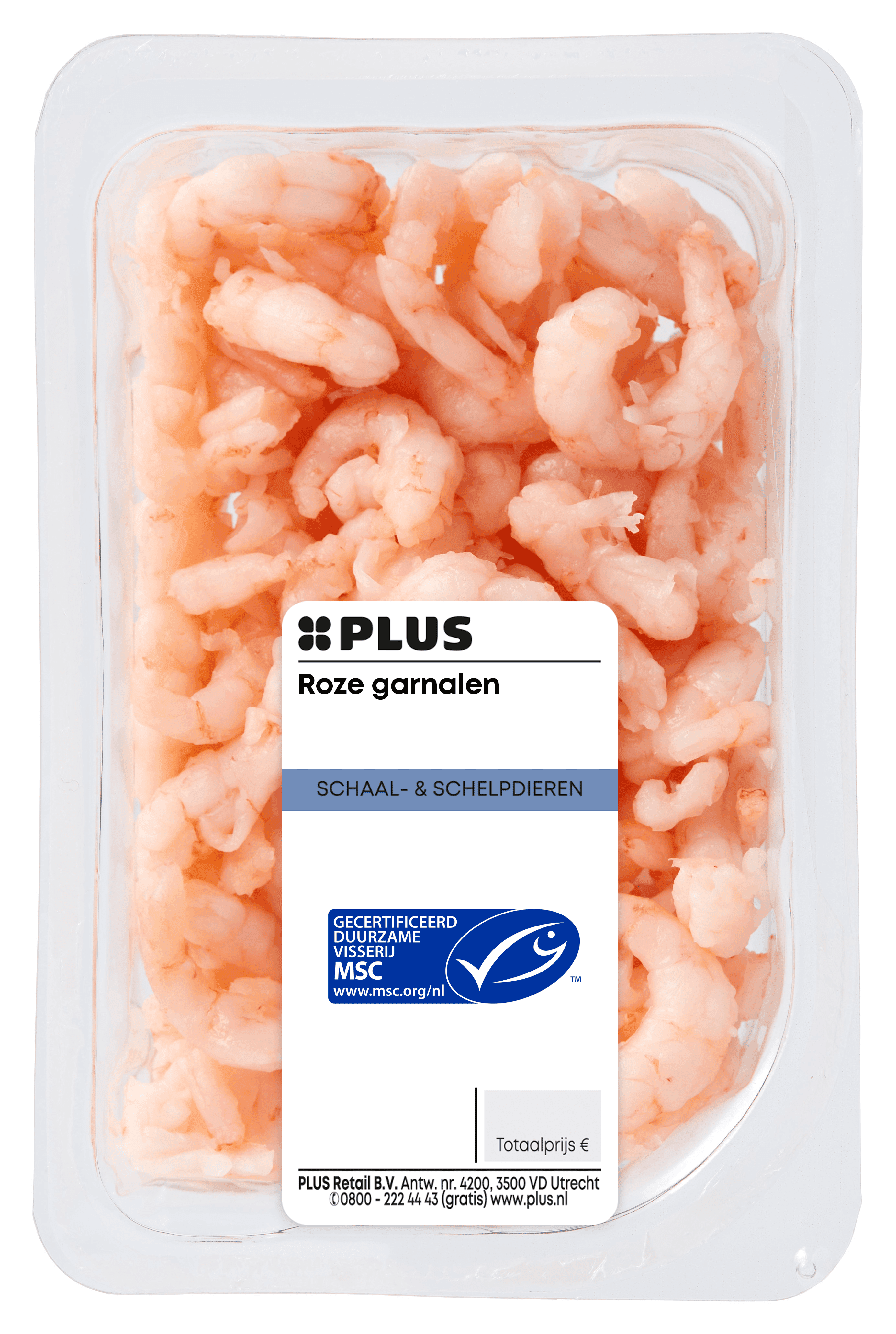 PLUS Roze garnalen