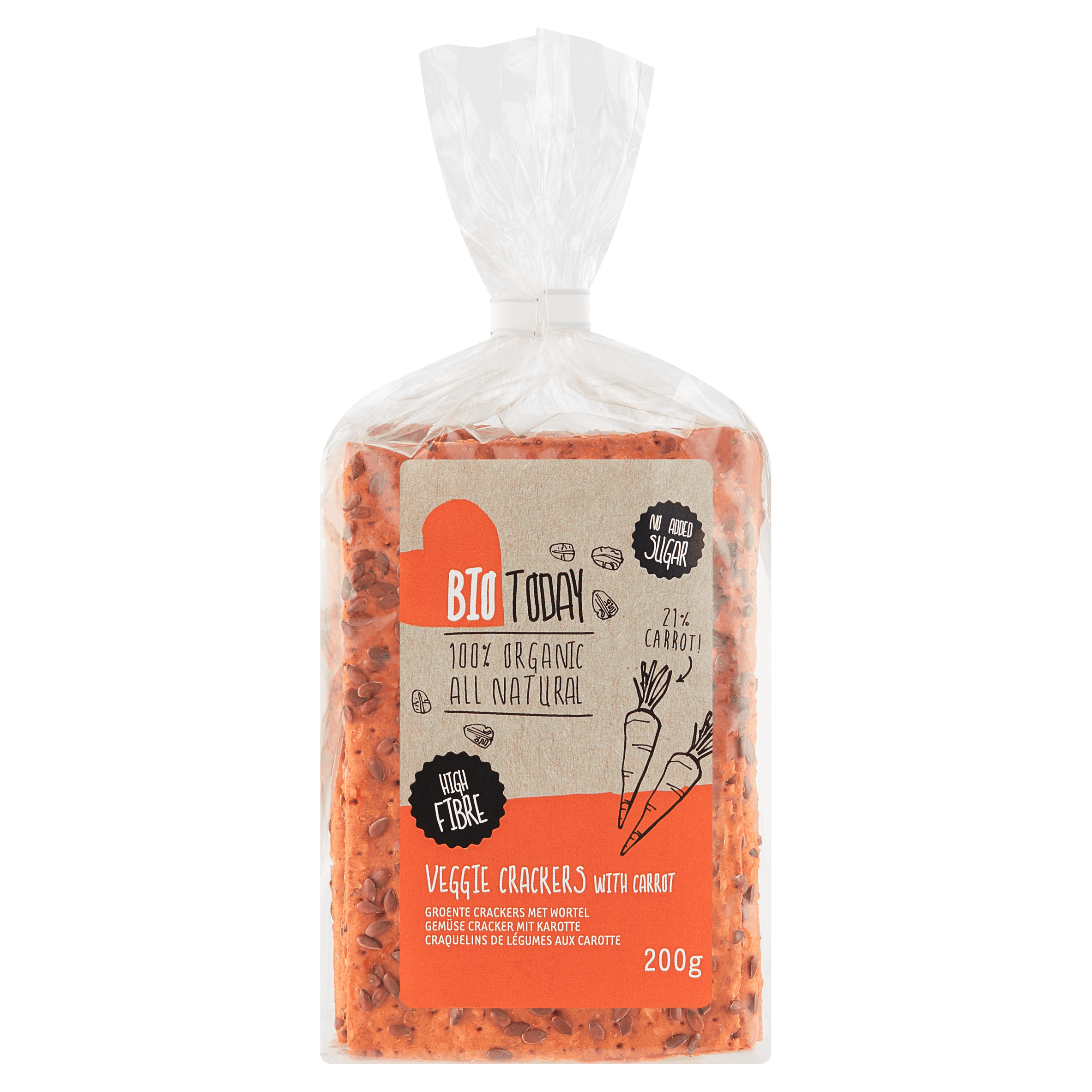 BioToday Groentecracker wortel bio